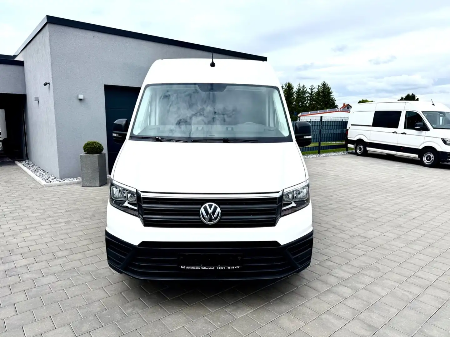 Volkswagen Crafter  Kasten 35 DSG lang Klima Hochdach+lang Blanco - 2