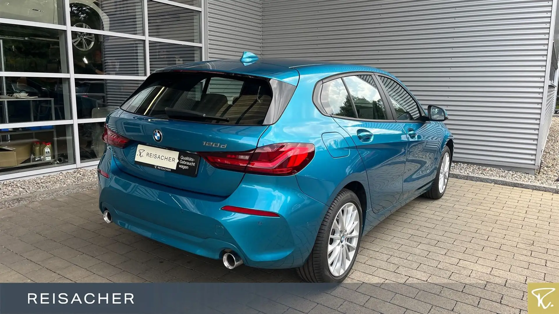 BMW 120 dA Advantage NaviPro H&K HUD ACC adLED Rüka Blau - 2