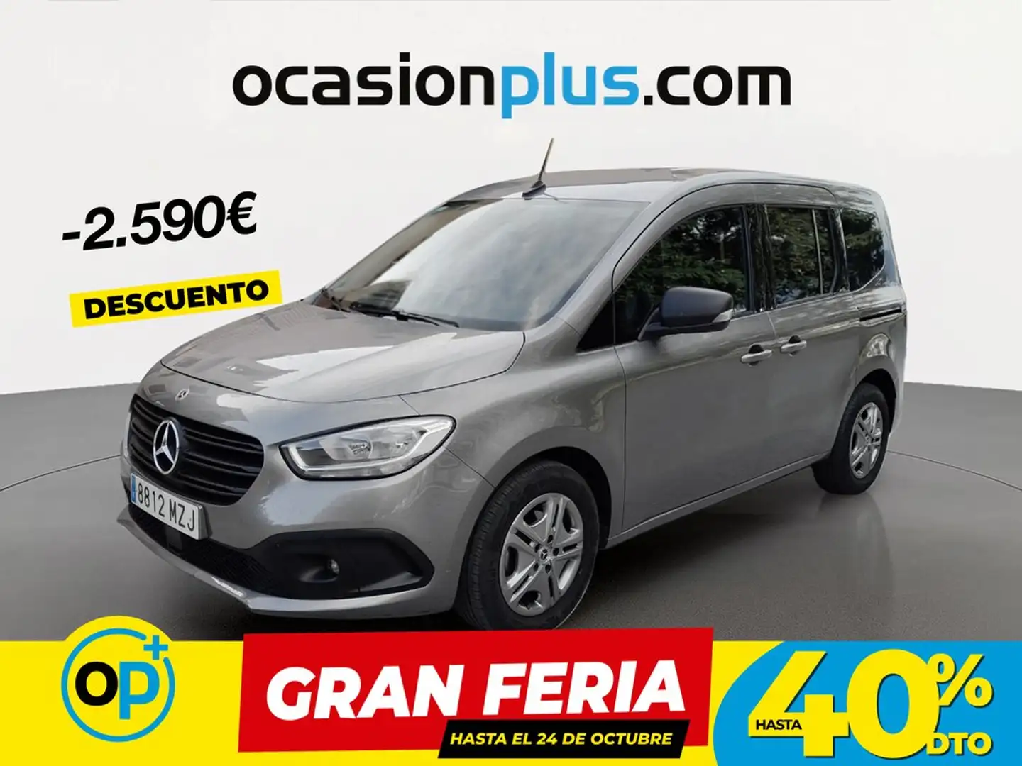 Mercedes-Benz Citan N1 Tourer 110CDI Largo Base Gris - 1
