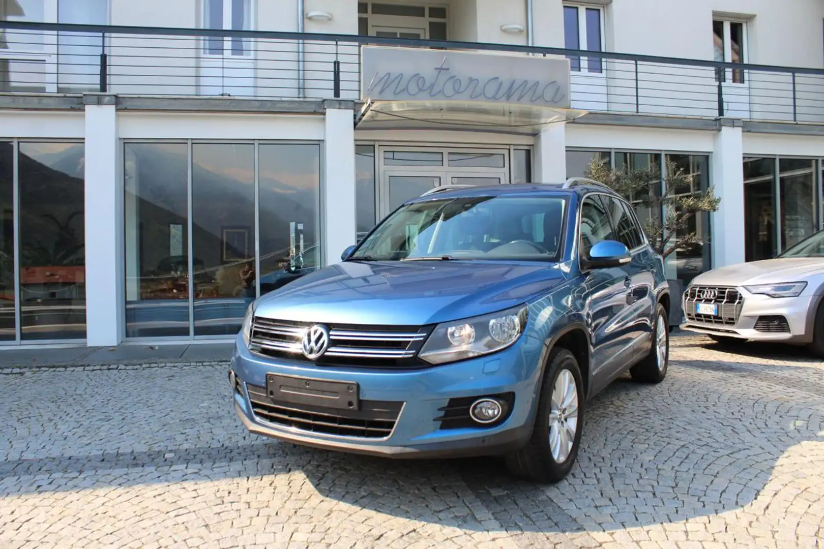 Volkswagen Tiguan 2.0 TDI 140 CV 4MOTION Sport & Style Gancio traino Blauw - 1
