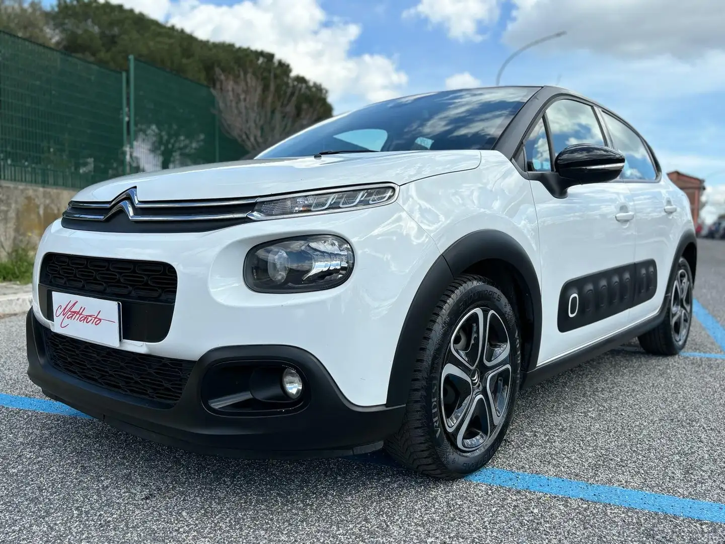 Citroen C3 C3 1.6 bluehdi Shine PREZZO REALE-POCHI KM Bianco - 2