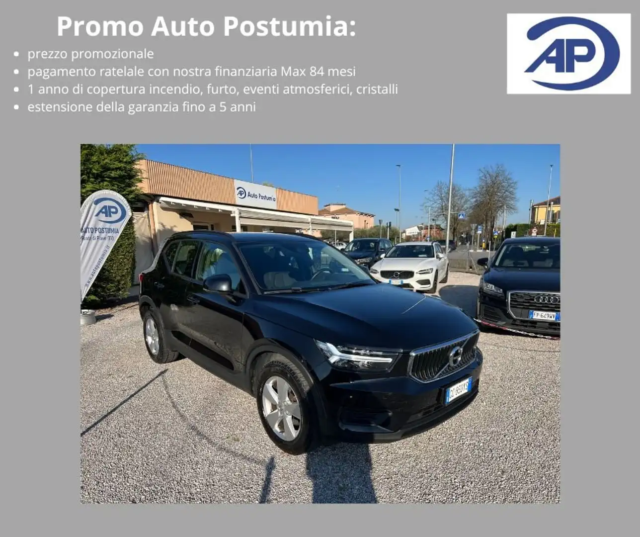 Volvo XC40 2.0Tdi d3 150Cv  Cambio Automatico Negro - 1