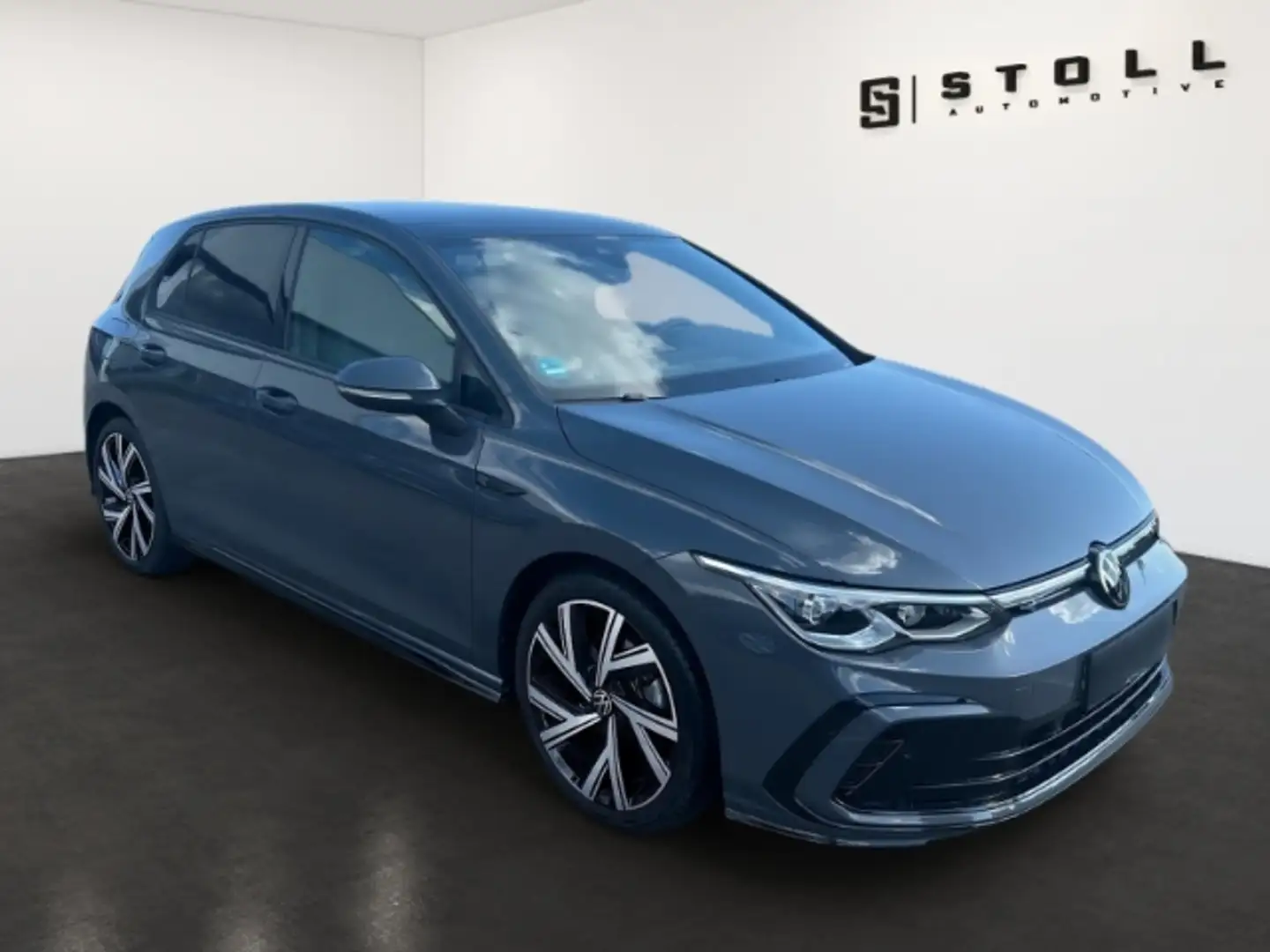 Volkswagen Golf VIII 1.5 eTSI R-Line Pano+Navi+Keyless+ Gris - 2