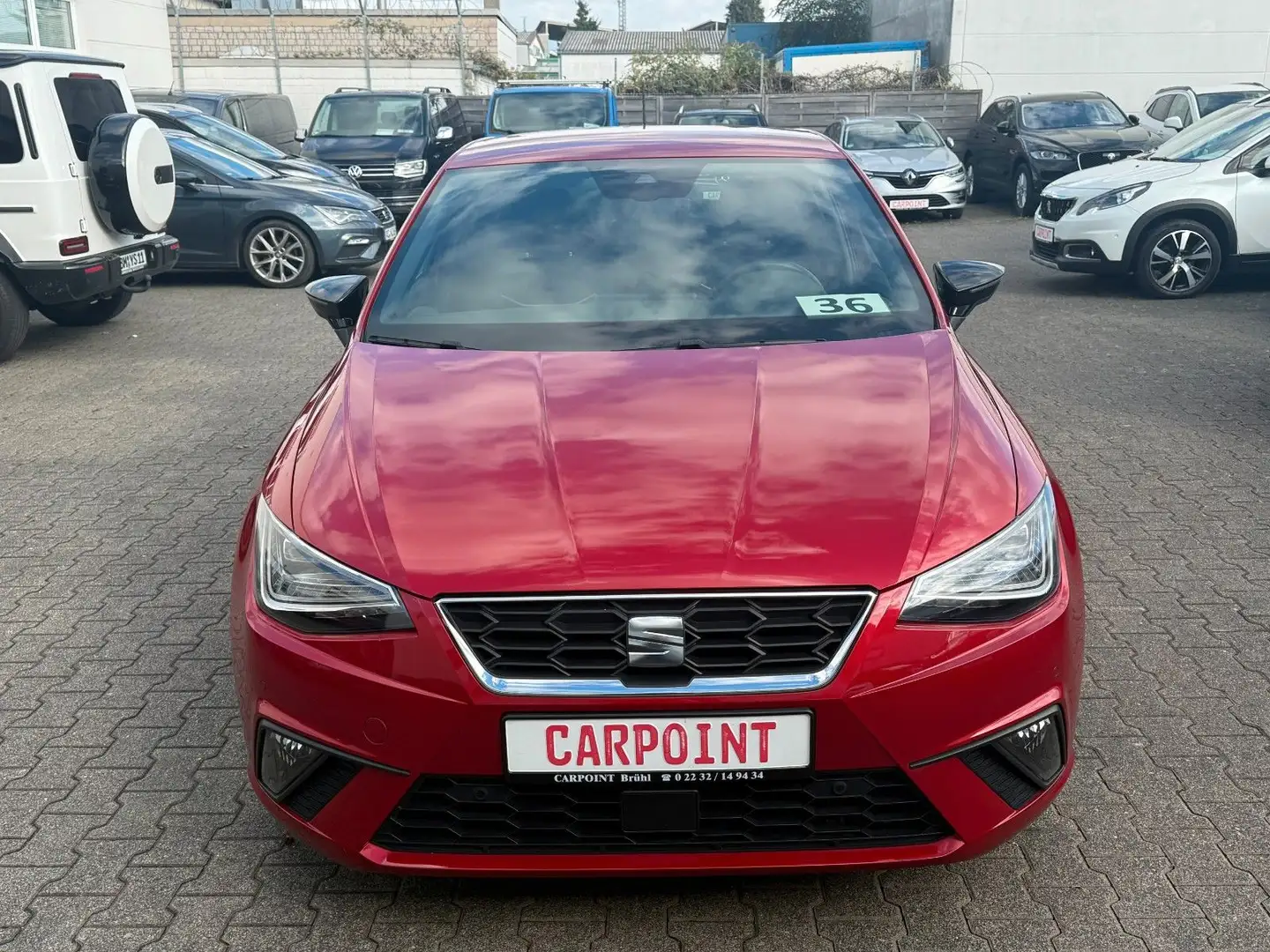 SEAT Ibiza FR Beats KAMERA/LED/KLIMA/NAVI/SHZ/1.HAND Rood - 2