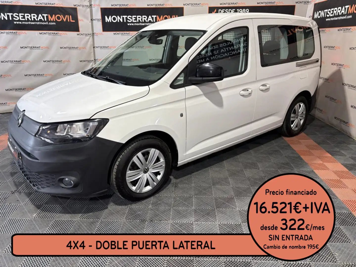 Volkswagen Caddy 2.0TDI Origin 4Motion 90KW Blanco - 1