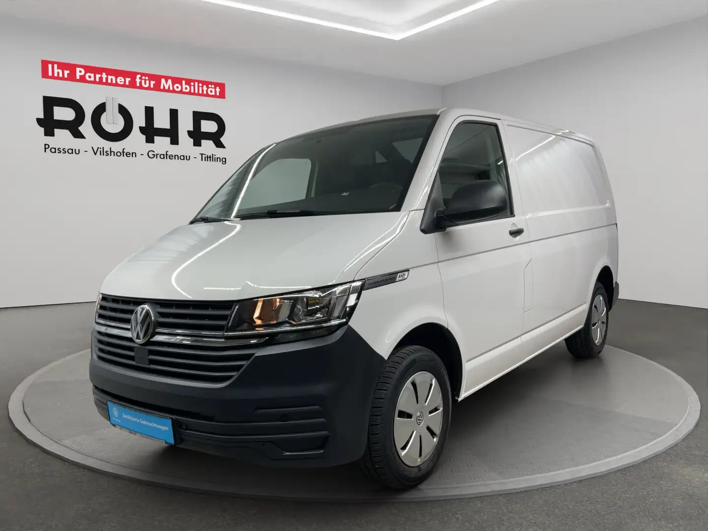 Volkswagen T6.1 Transporter Kasten KR (PDC.AHK.DAB+.Sitzheizung) 2.0 TDI 6-Gan Blanc - 2