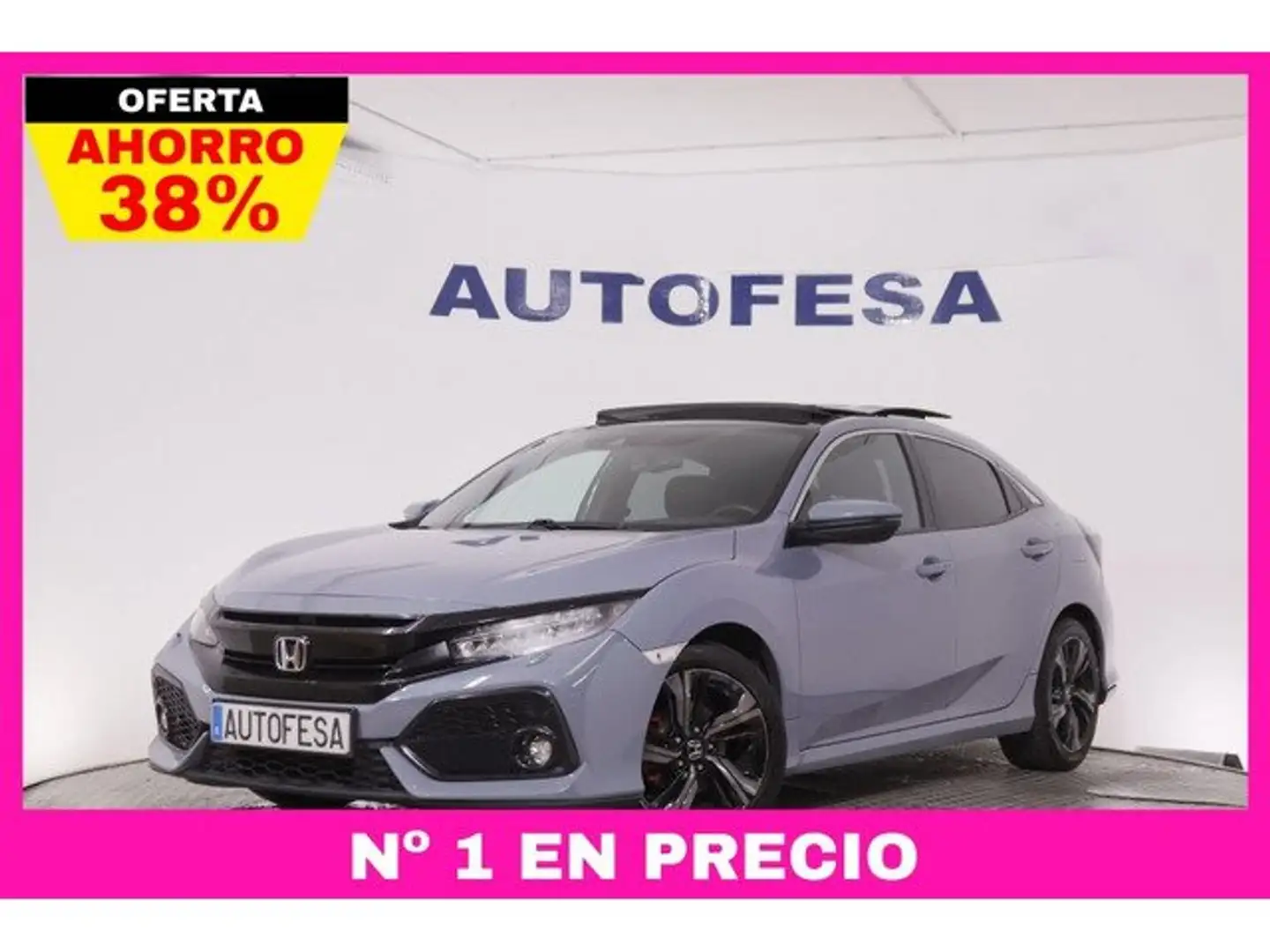 Honda Civic 1.0 VTEC Turbo Executive CVT Gris - 1
