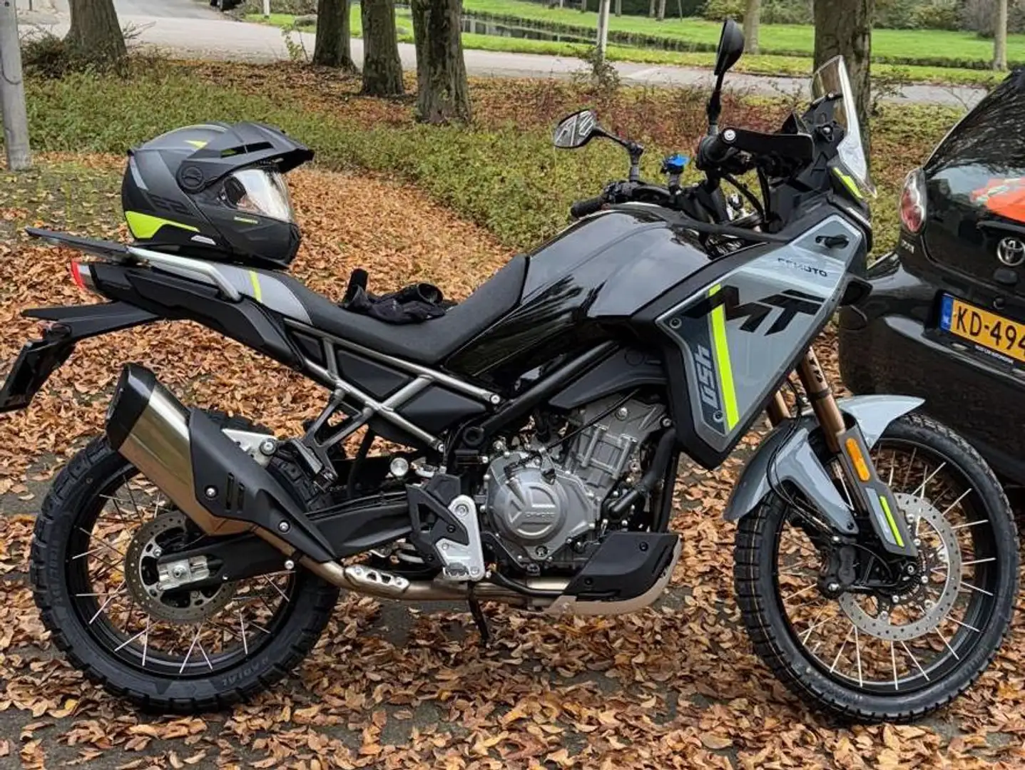CFMOTO 450 MT BTW motor Gris - 1