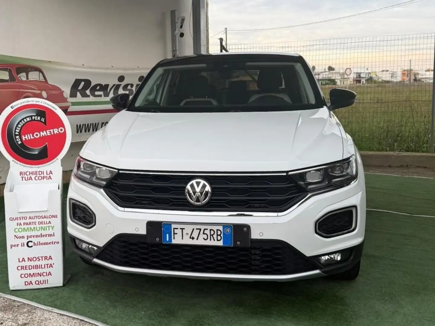 Volkswagen T-Roc T-Roc 2.0 tdi Advanced 4motion dsg Bianco - 1