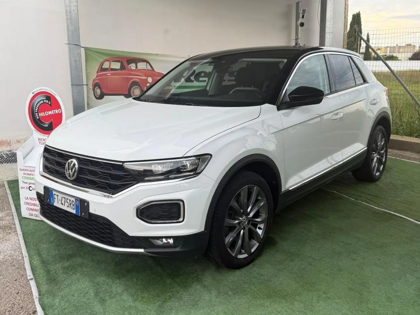 Volkswagen T-Roc T-Roc 2.0 tdi Advanced 4motion dsg Bianco - 2