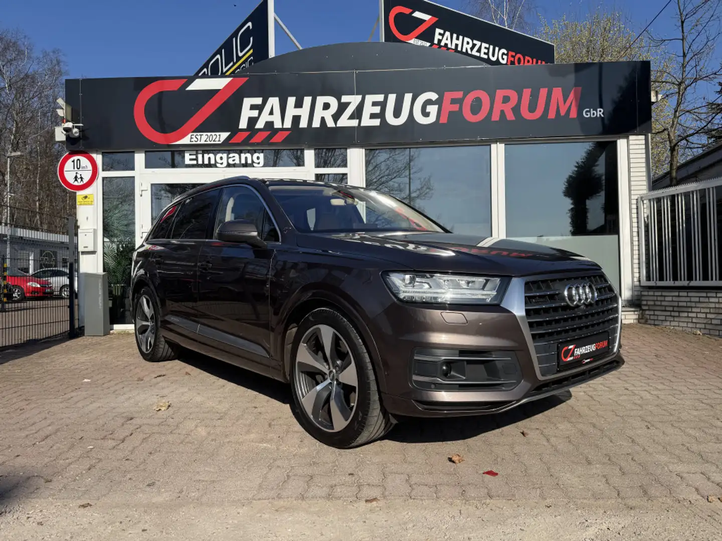 Audi Q7 3.0 TDI quattro*Voll*!!!!! Marrón - 2