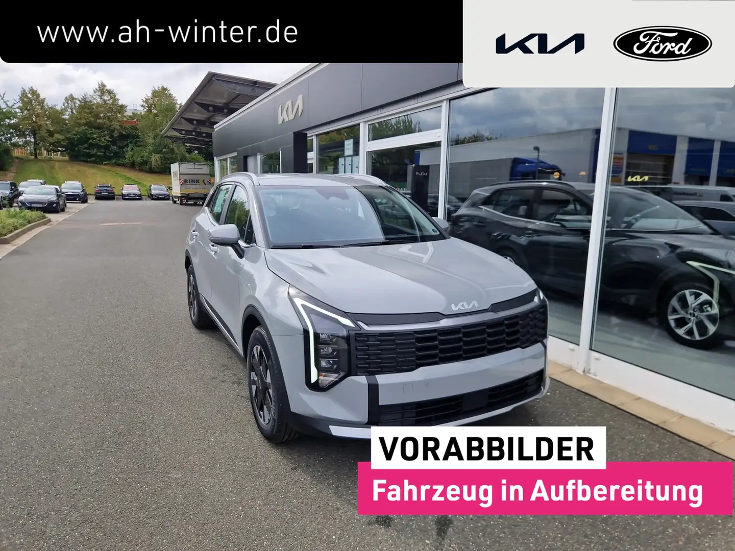 Kia Sportage 1.6T-GDI Vision -FACELIFT- LED Navi 4x SHZ Klimaa Grau - 1