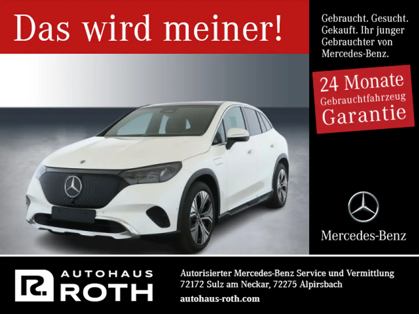 Mercedes-Benz EQE 300 EQE 300 SUV Distronic 360 Memory Sitzhzg Fond Fehér - 1