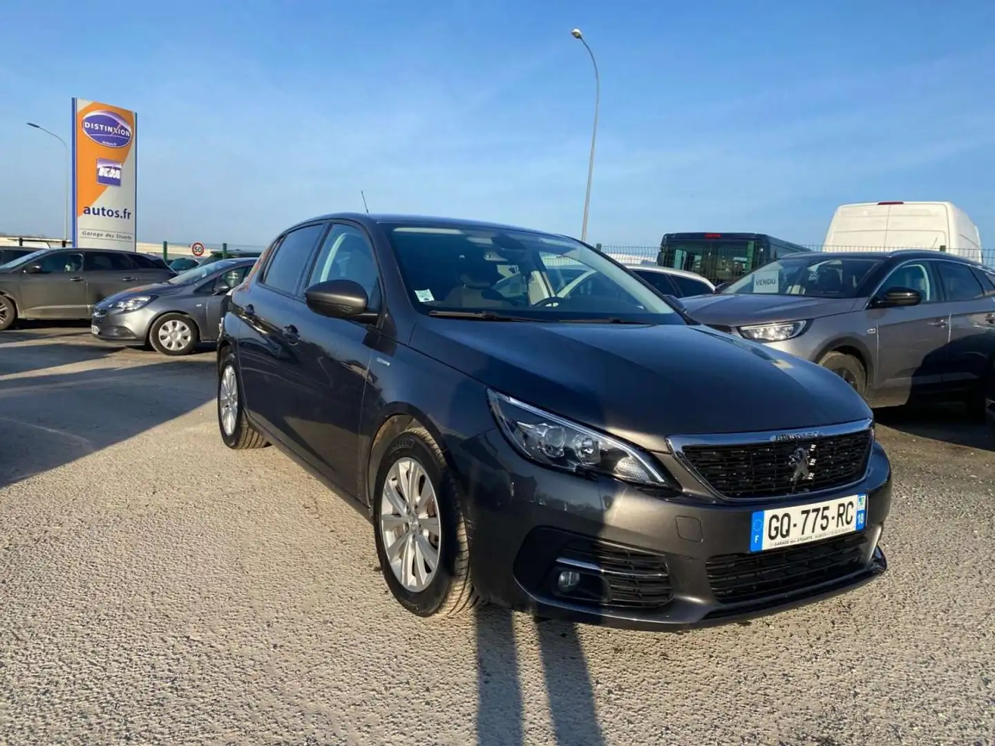Peugeot 308 1.5 BlueHDi S\u0026S - 100  Style Gris - 2