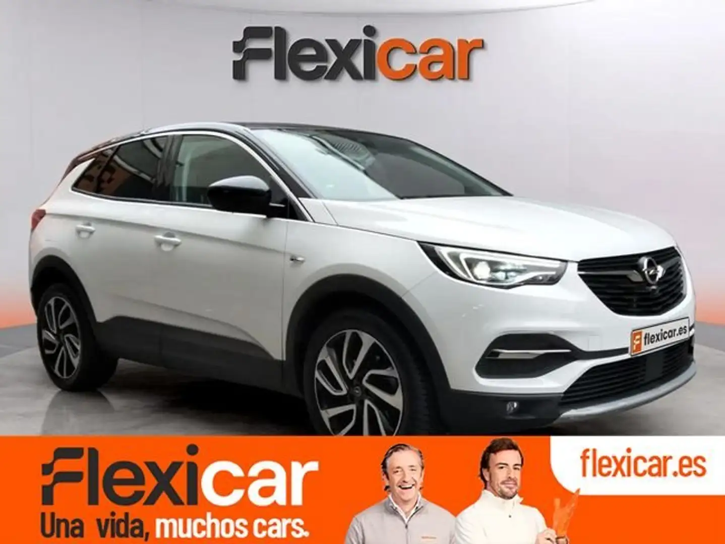 Opel Grandland X 1.2 Turbo Design Line Auto Blanc - 1