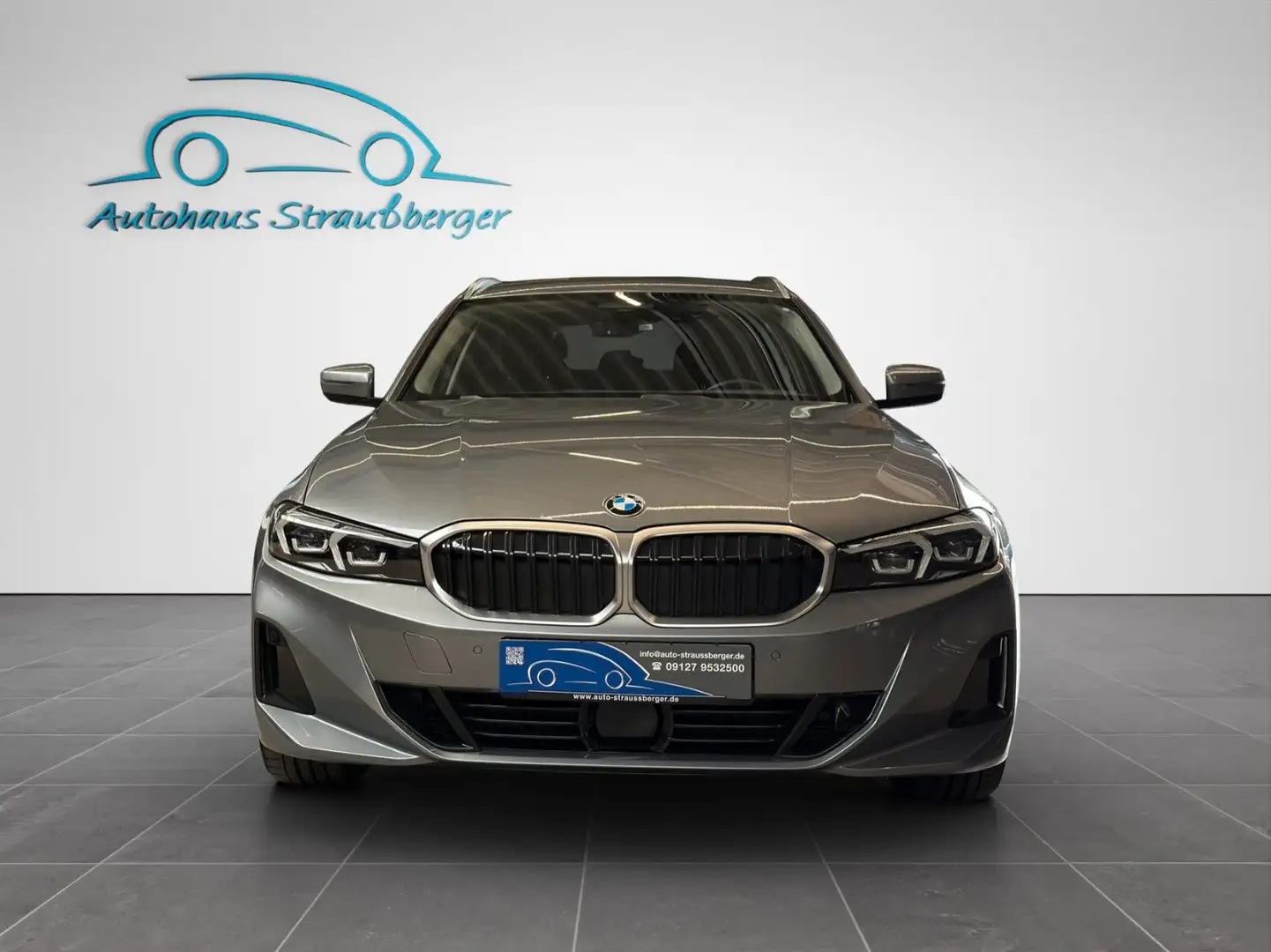 BMW 320 d Touring xDrive ACC AHK StHz RFK HiFi LrHz Gris - 2