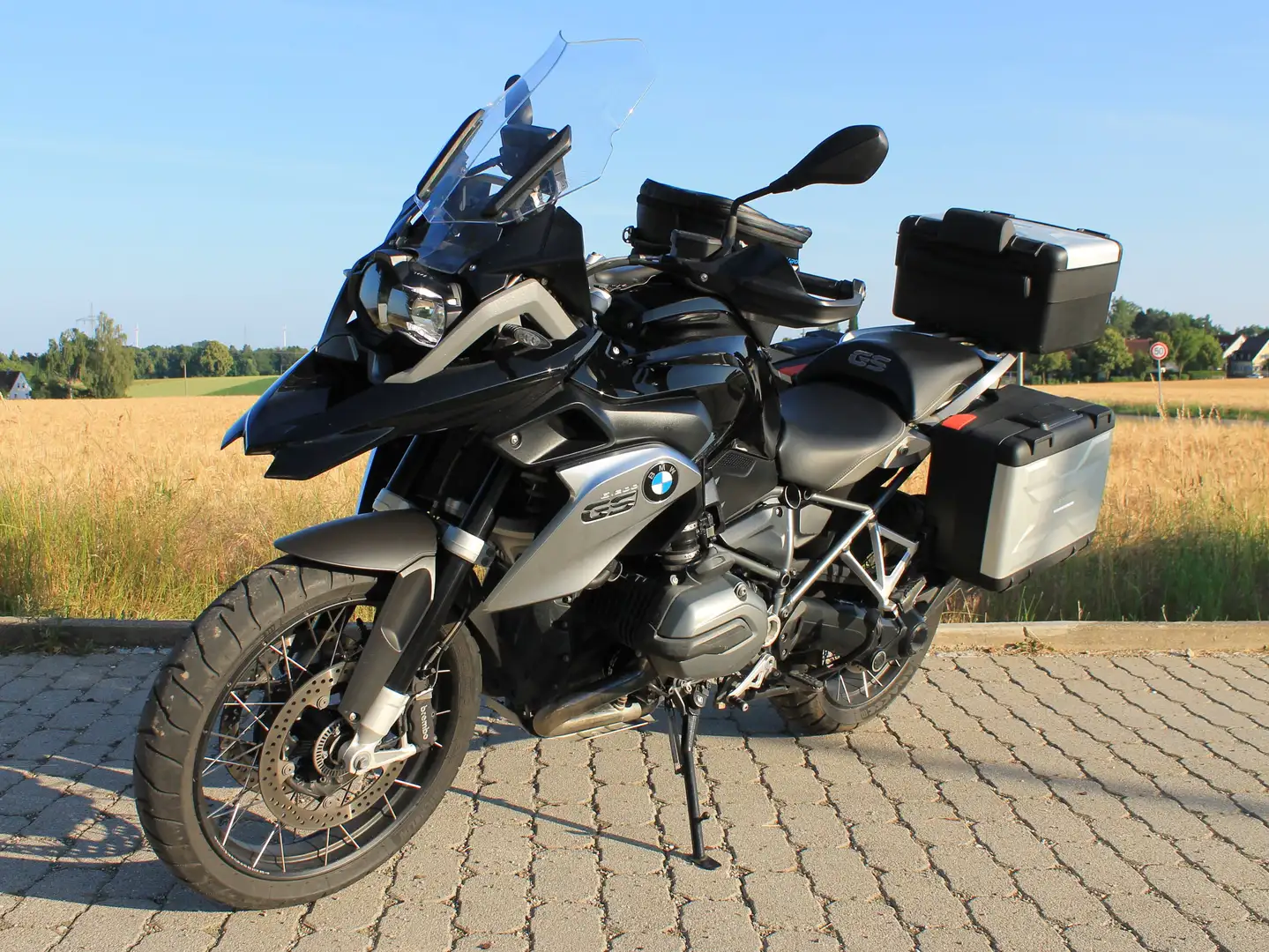 BMW R 1200 GS LC Triple Black, 3 Pakete, Tiefergelegt, Navi, Koffer Noir - 1