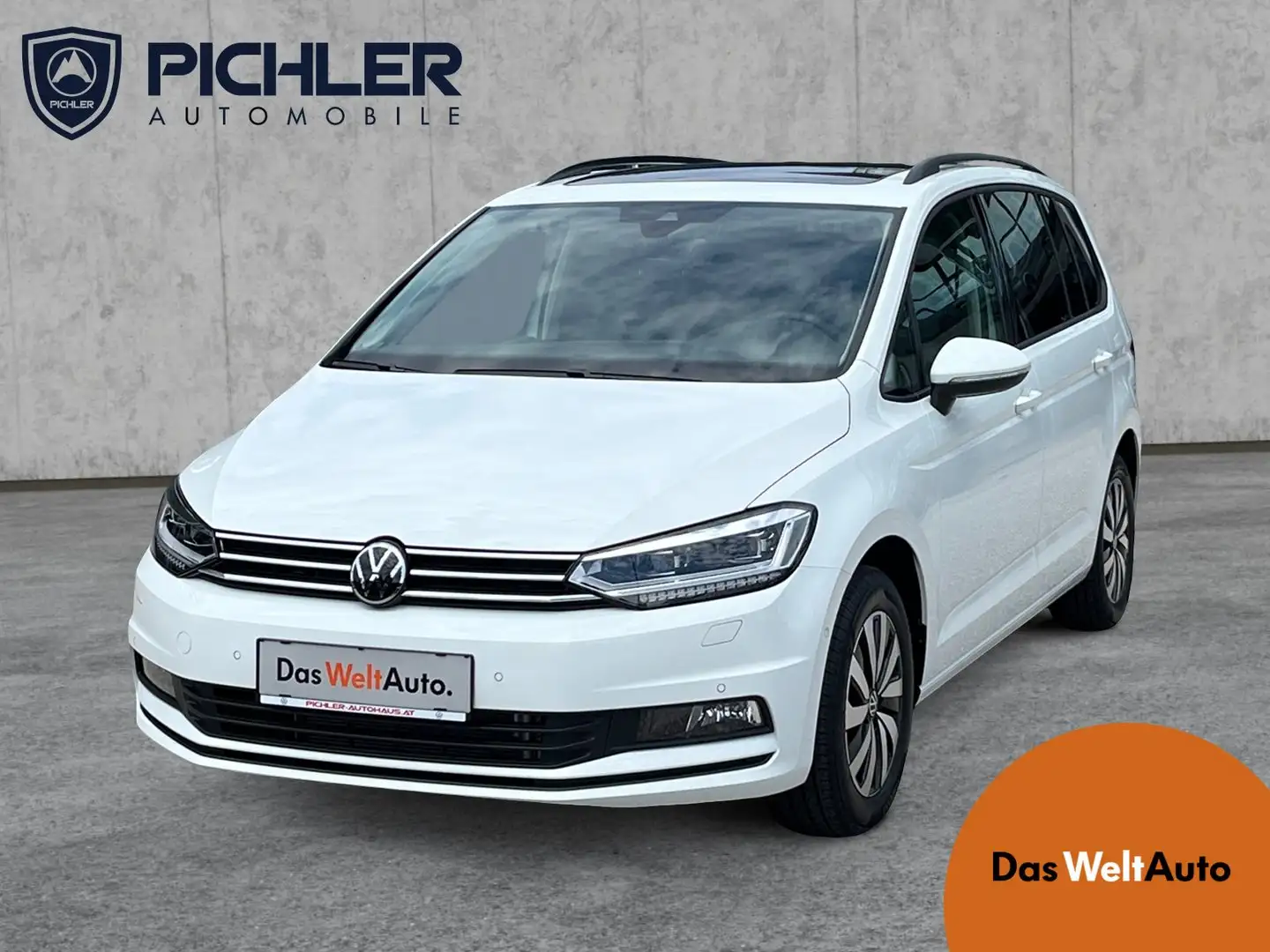 Volkswagen Touran Sky TDI DSG Weiß - 1