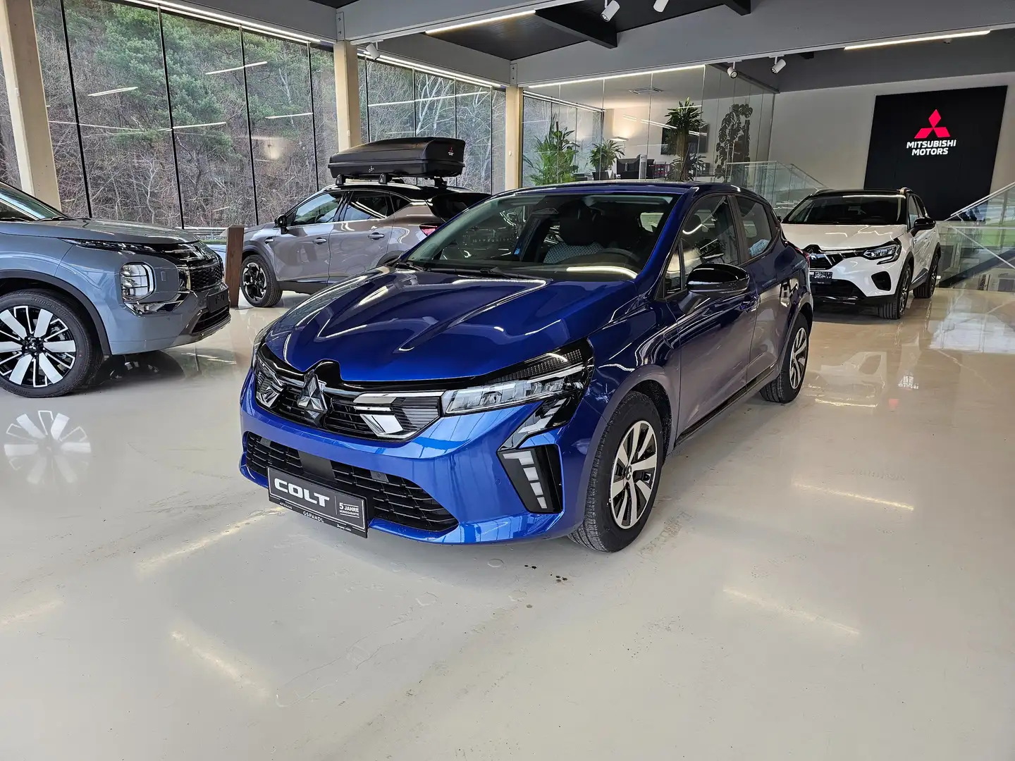 Mitsubishi Colt 1,0 MPI-T Invite Blau - 1