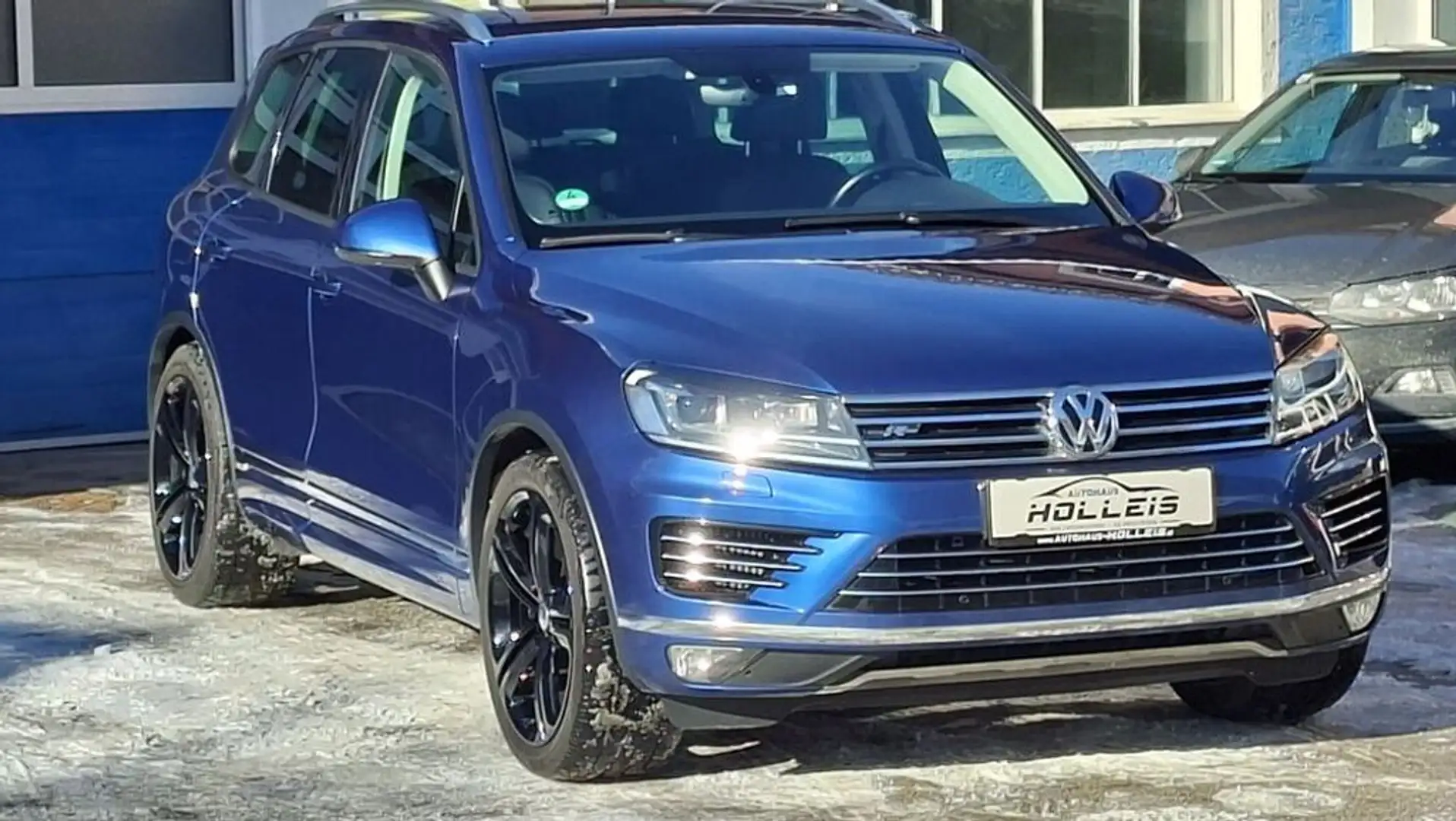 Volkswagen Touareg V6 3,0 TDI R-line Eintausch möglich Bleu - 1