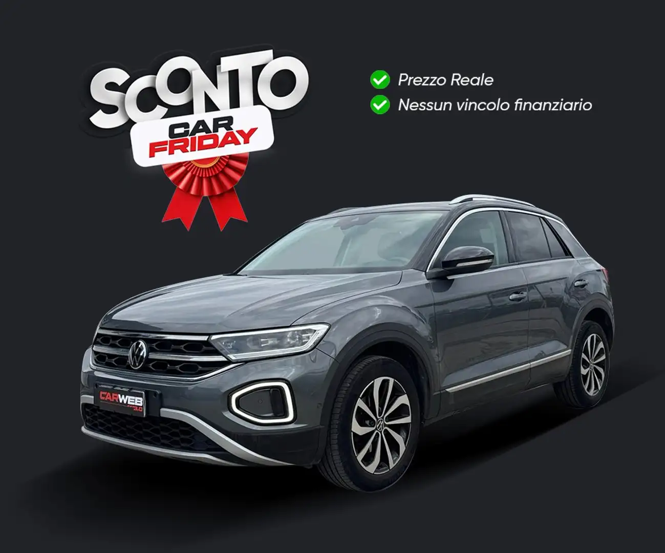 Volkswagen T-Roc 2022 1.5 TSI Style DSG Silber - 1