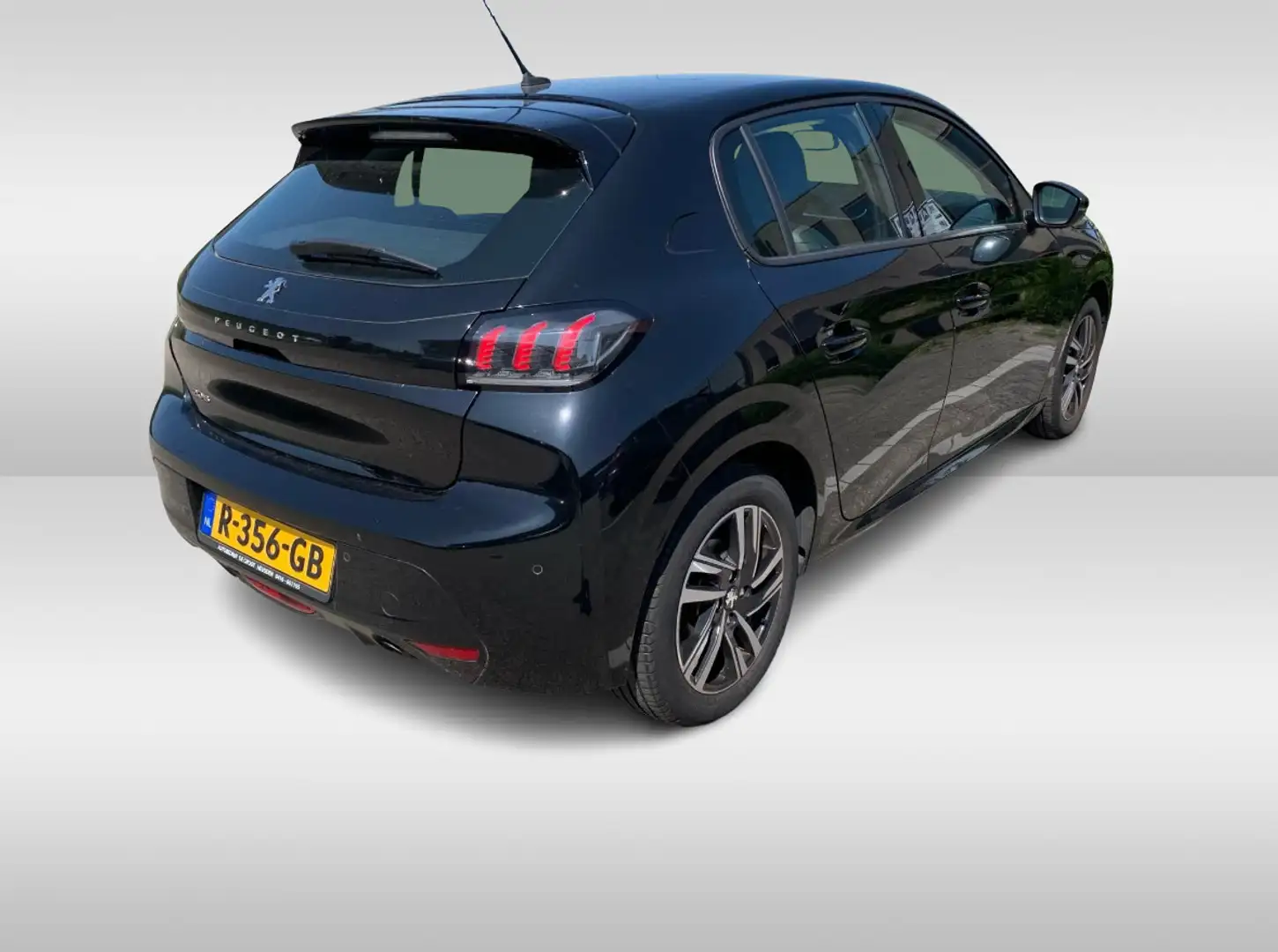 Peugeot 208 1.2 PureTech Blue Lease Allure / Camera / Groot Na Чорний - 2