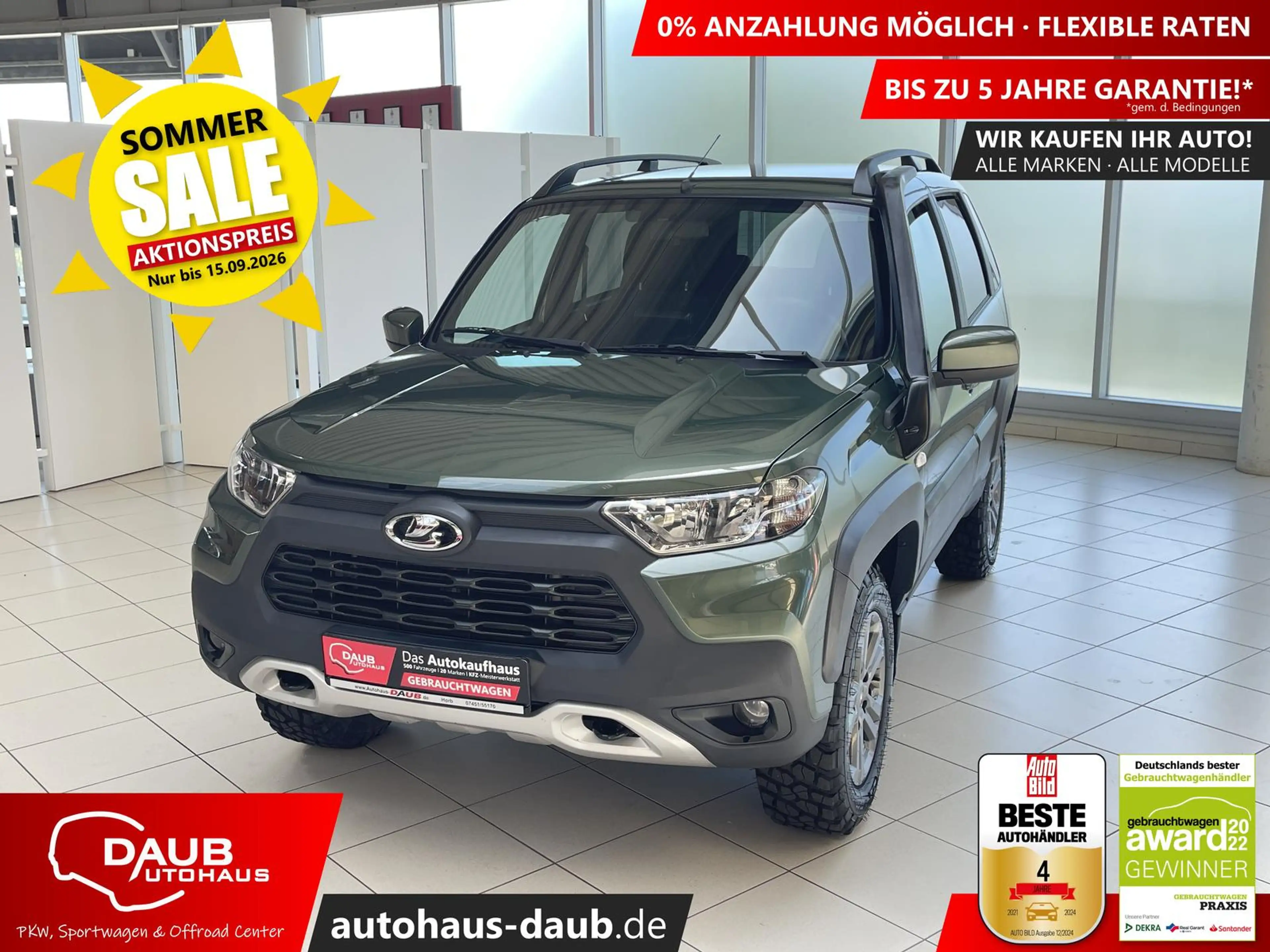 Lada Niva Travel+Allrad+Klima+Touch+Sizuheizung+AHK++