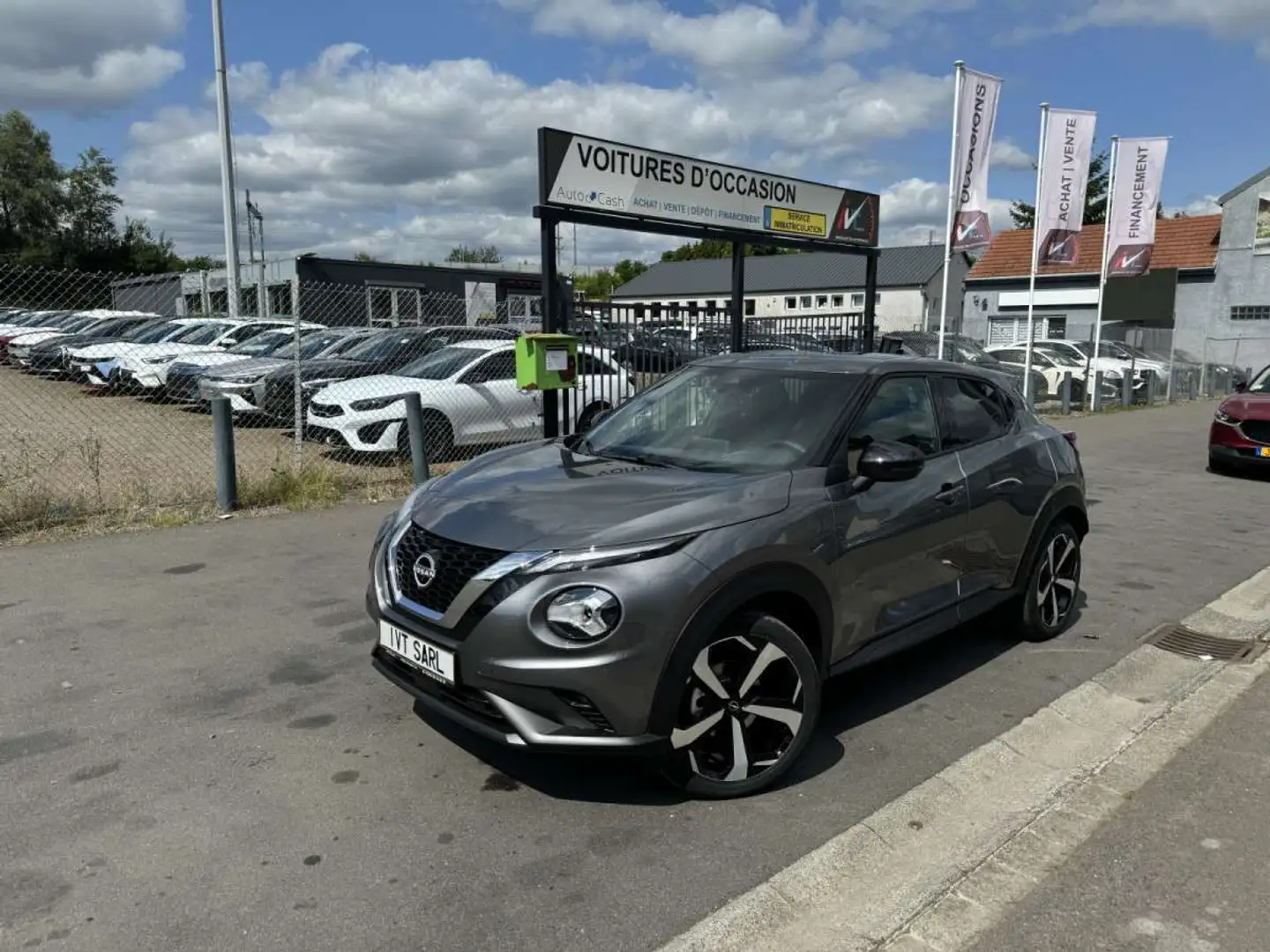 Nissan Juke 1.0 DIG-T 7DCT TEKNA AUTO Gris - 1