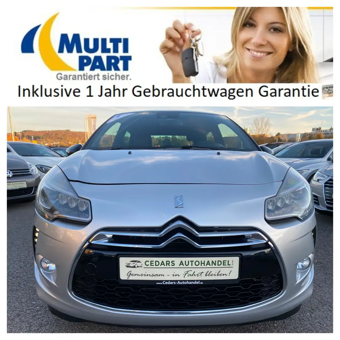 Citroen DS3 110 SoChic Full-LED Navi Kamera Sitzheizung Grau - 2