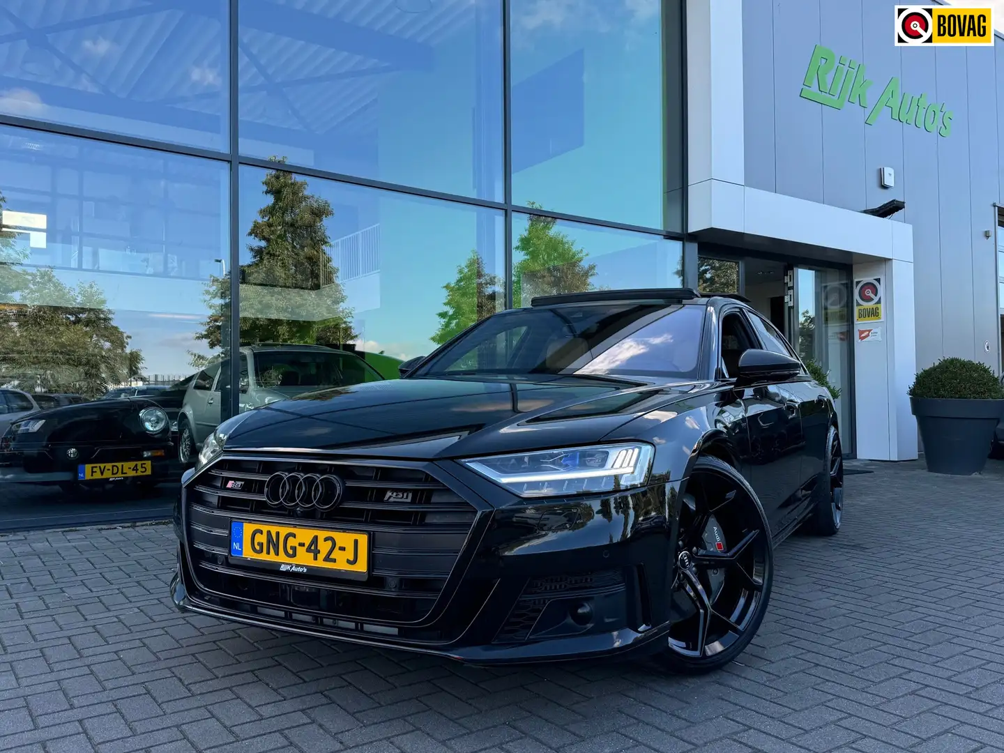Audi S8 4.0 TFSI S8 NP280,000€ ABT Keramisch Laser Nachtzi Fekete - 1