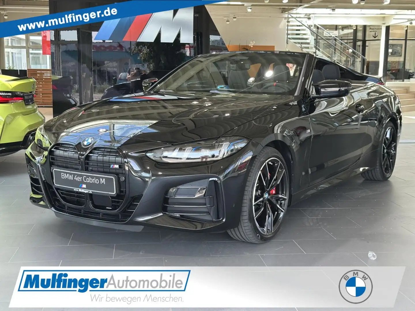 BMW 440 Mi xD. Cabrio HUD AHK ACC Ha/Ka SurView. 19" Schwarz - 1