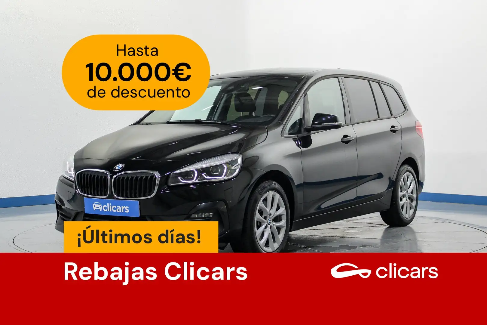 BMW 218 218d Gran Tourer Negro - 1