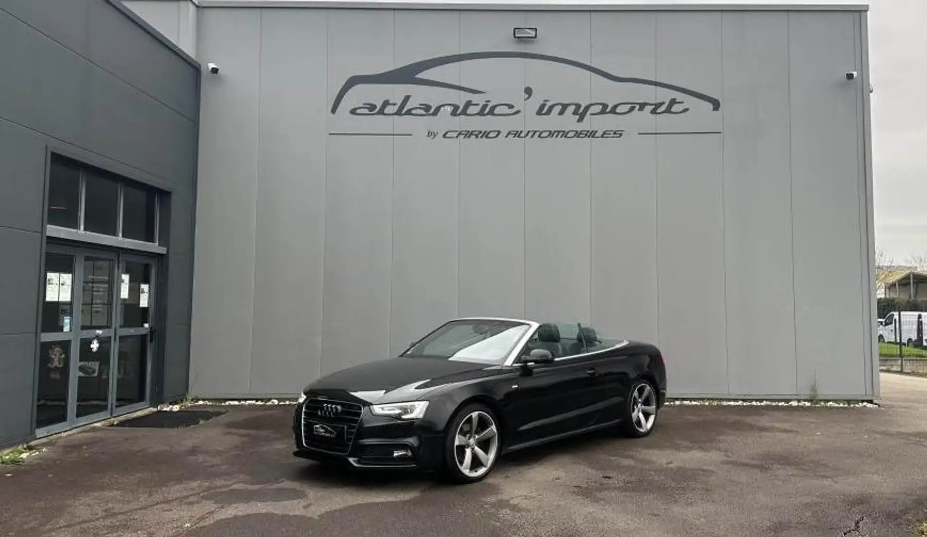 Audi A5 Cabriolet 2.0 TDI 190 S Line Schwarz - 2