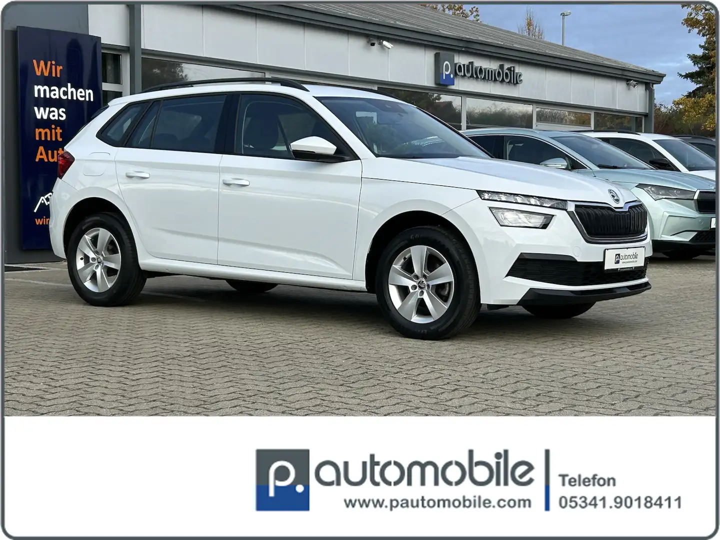 Skoda Kamiq 1.0 TSI Active *SH*LED* Blanc - 1