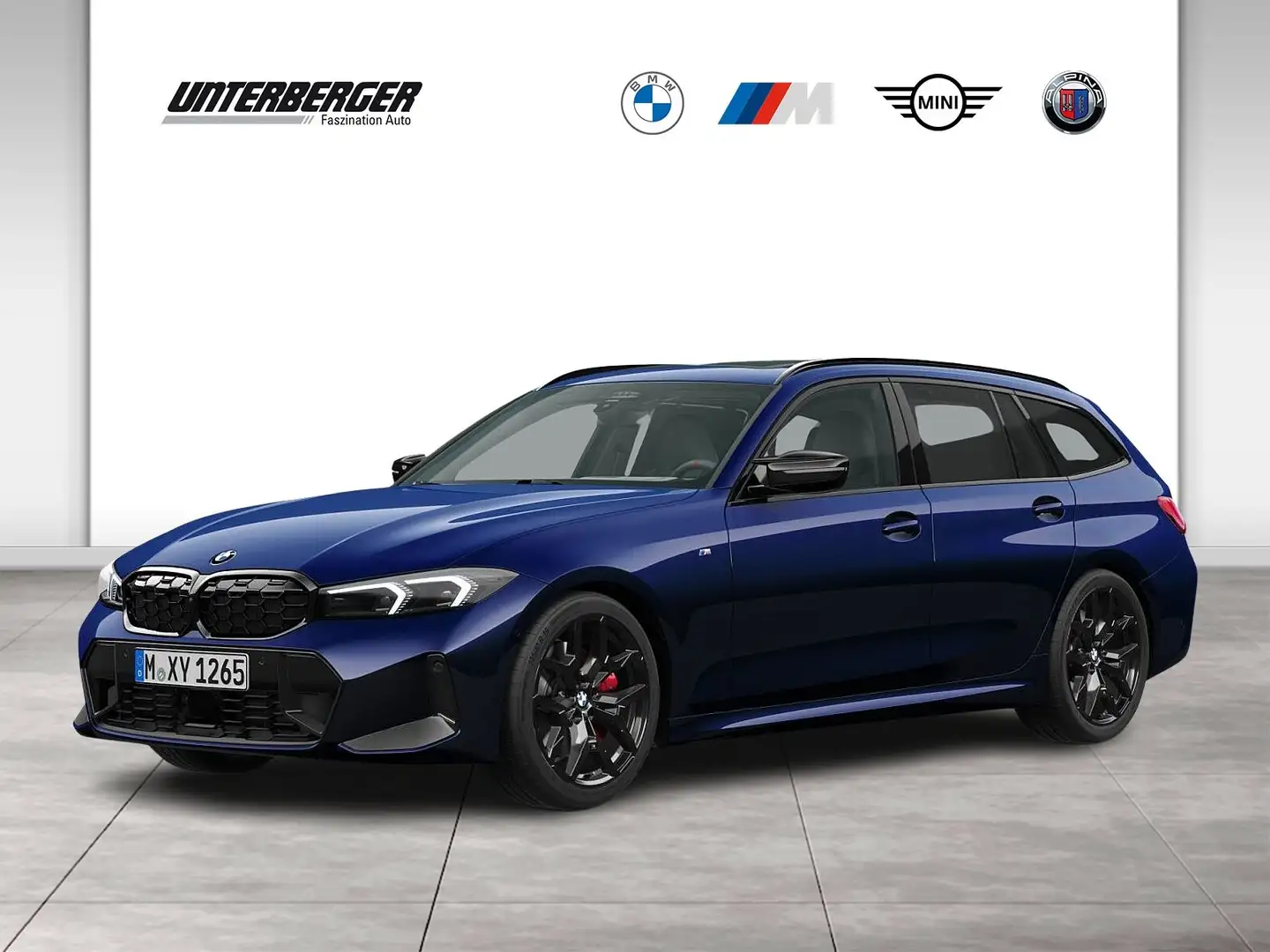 BMW 340 M340d xDrive Touring Pro Standhzg AHK ACC 360° Blau - 1