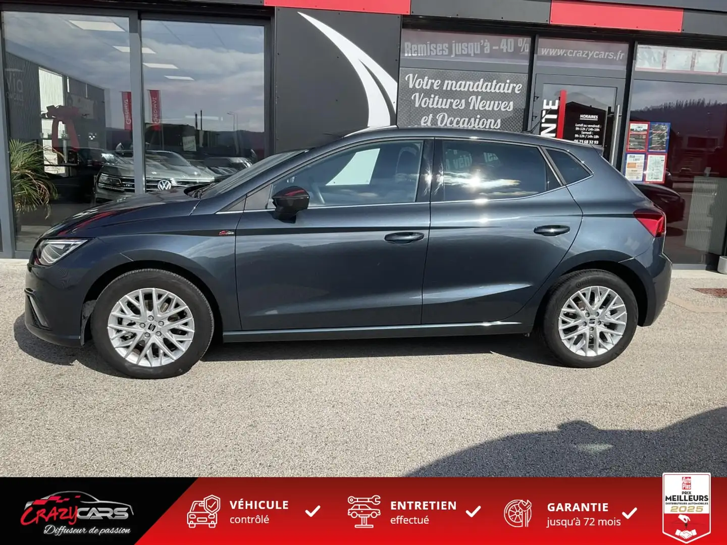 SEAT Ibiza TSI 115 Garantie SEAT 5 ans Special Edition - CAM  Gris - 2