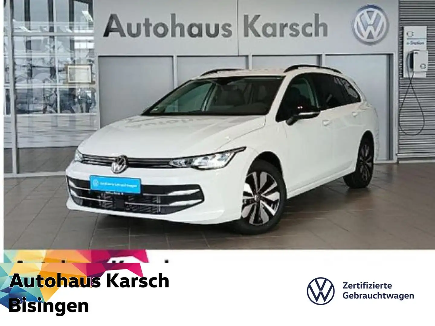 Volkswagen Golf Variant Golf VIII Variant 2.0 TDI DSG GOAL KLIMA, LED, Weiß - 1
