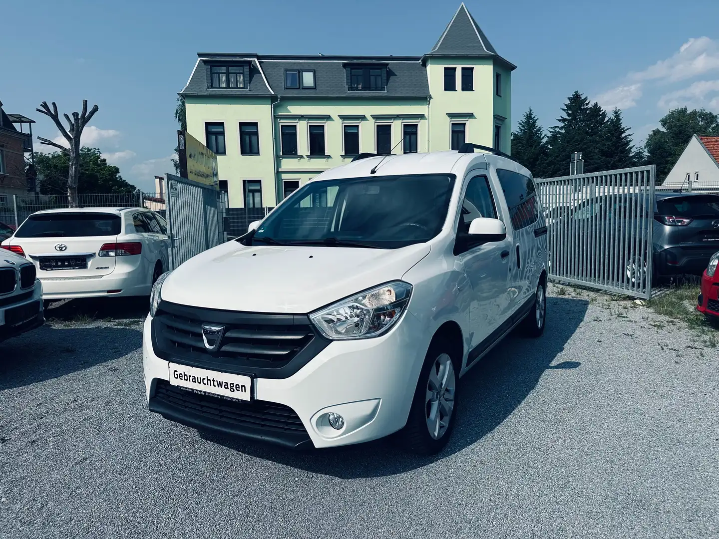 Dacia Dokker Laureate 97 TKM KLIMA ALU SH AHK EURO 5 TÜV NEU Fehér - 2