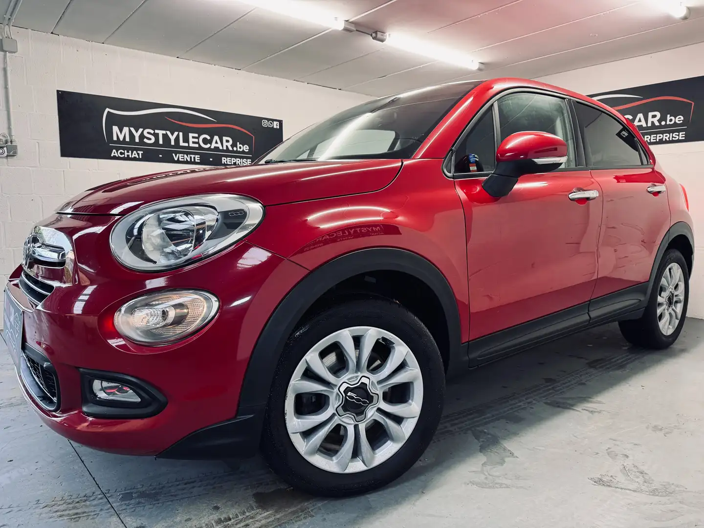 Fiat 500X 500X 1.4 MultiAir Lounge, Garantie 1an Rood - 1