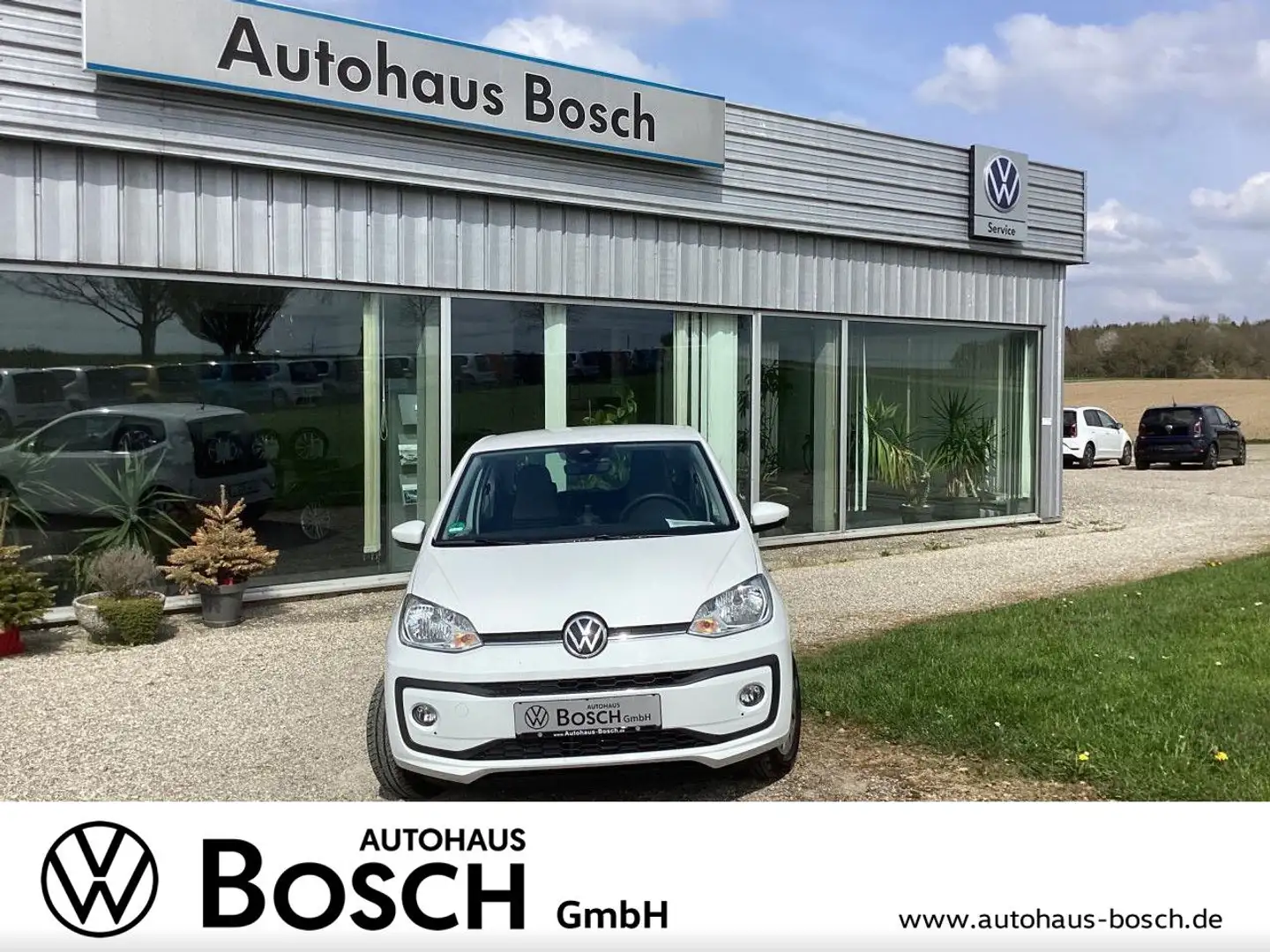 Volkswagen up! 1.0 move SHZ PDC Tempomat RFK Bluetooth Klima Blanc - 1