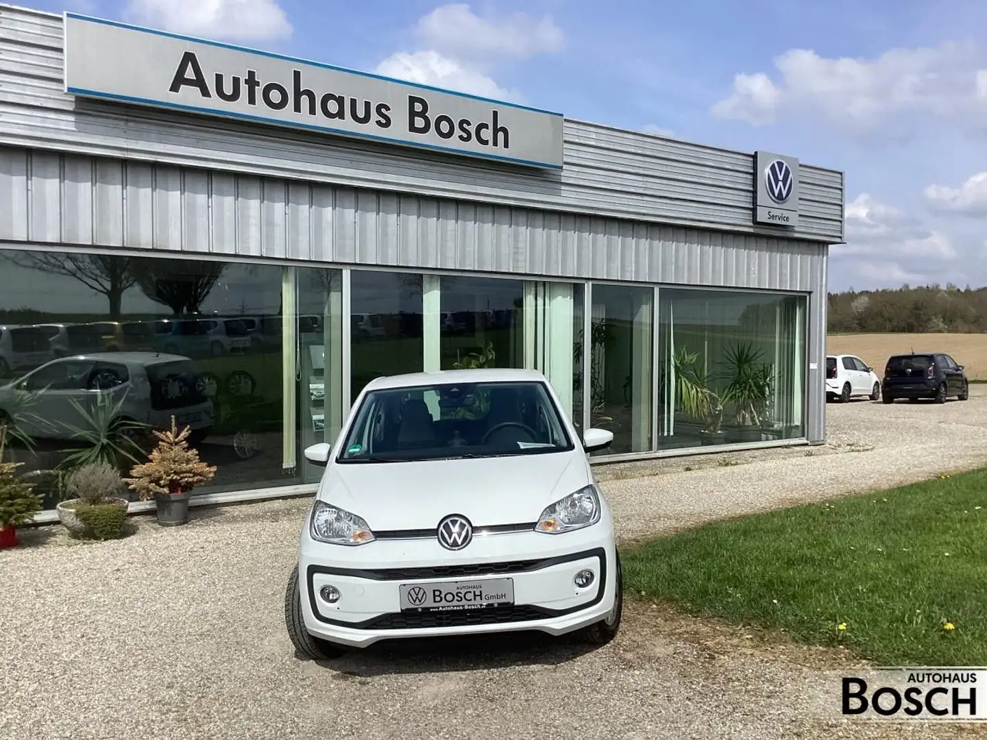 Volkswagen up! 1.0 move SHZ PDC Tempomat RFK Bluetooth Klima Blanc - 2