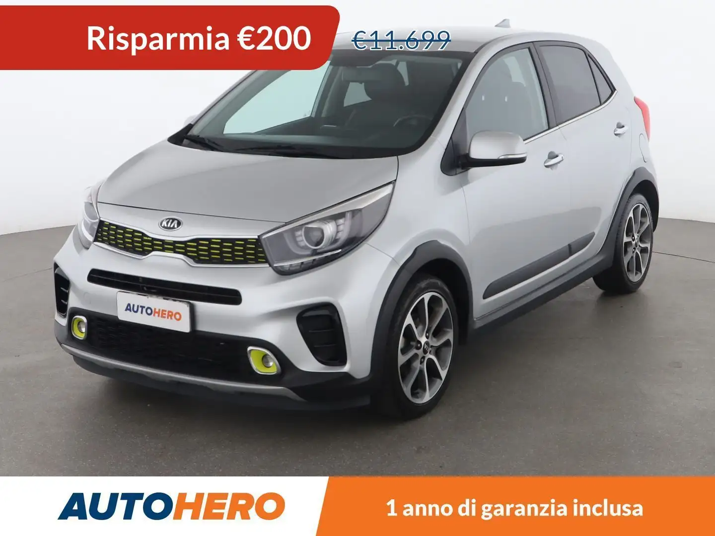 Kia Picanto 1.0 TGDI X Line Argento - 1