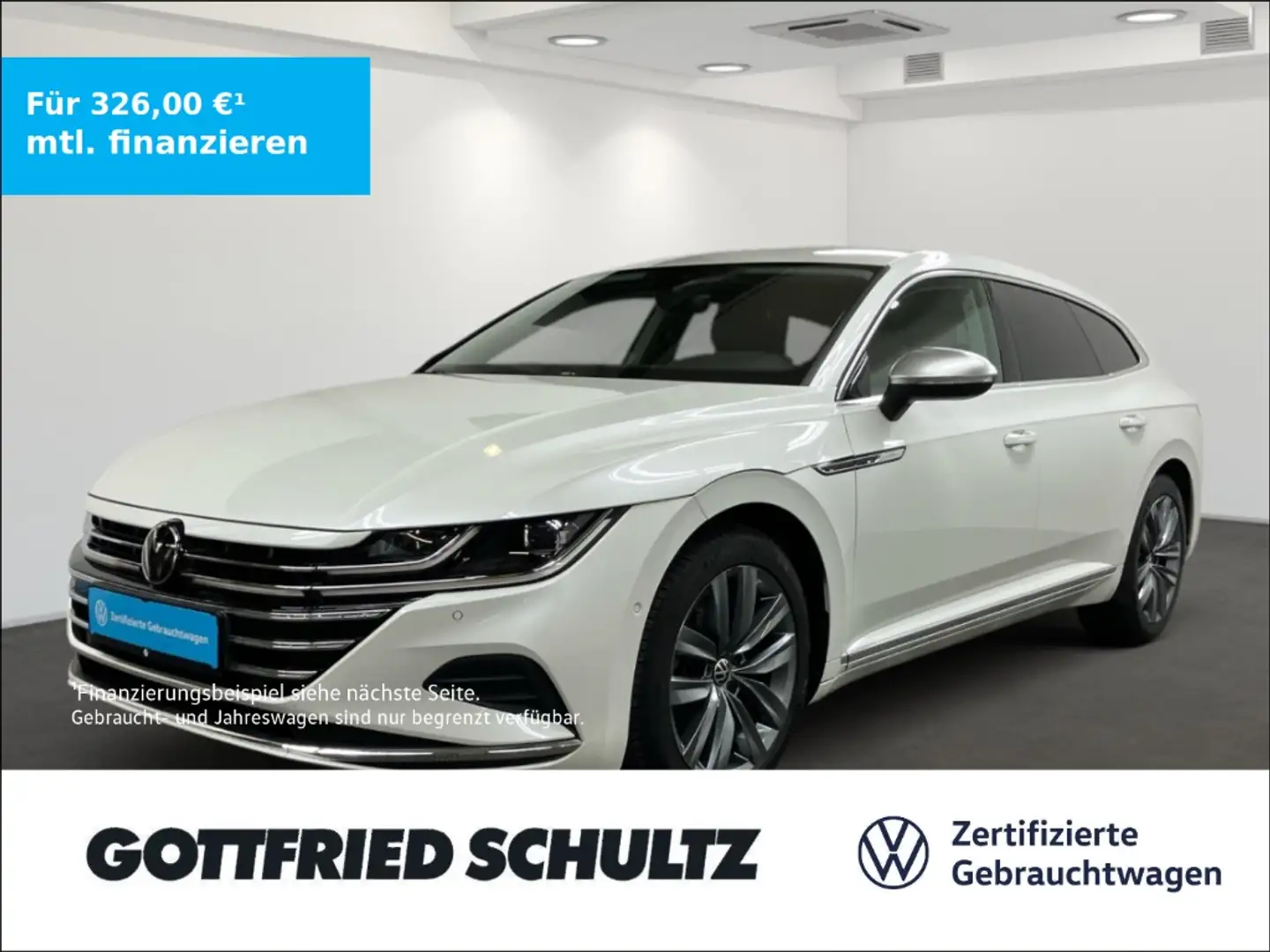 Volkswagen Arteon Shooting Brake 2.0 TSI DSG IQ.Light NAV AHK Elegan Blanc - 1