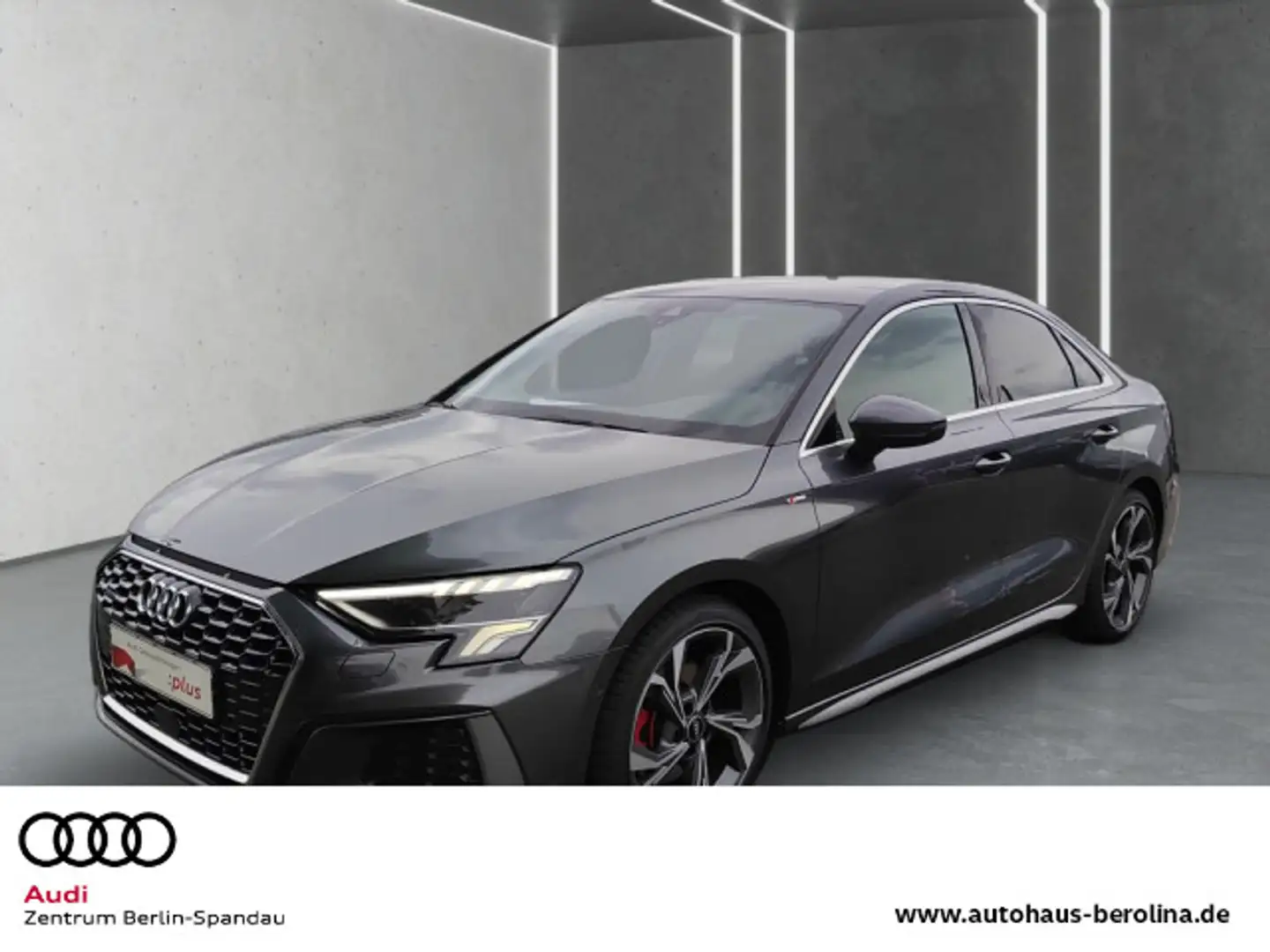 Audi A3 A3 Lim. 40 TDI qu. S line S tronic *R-CAM*GRA* Grijs - 1