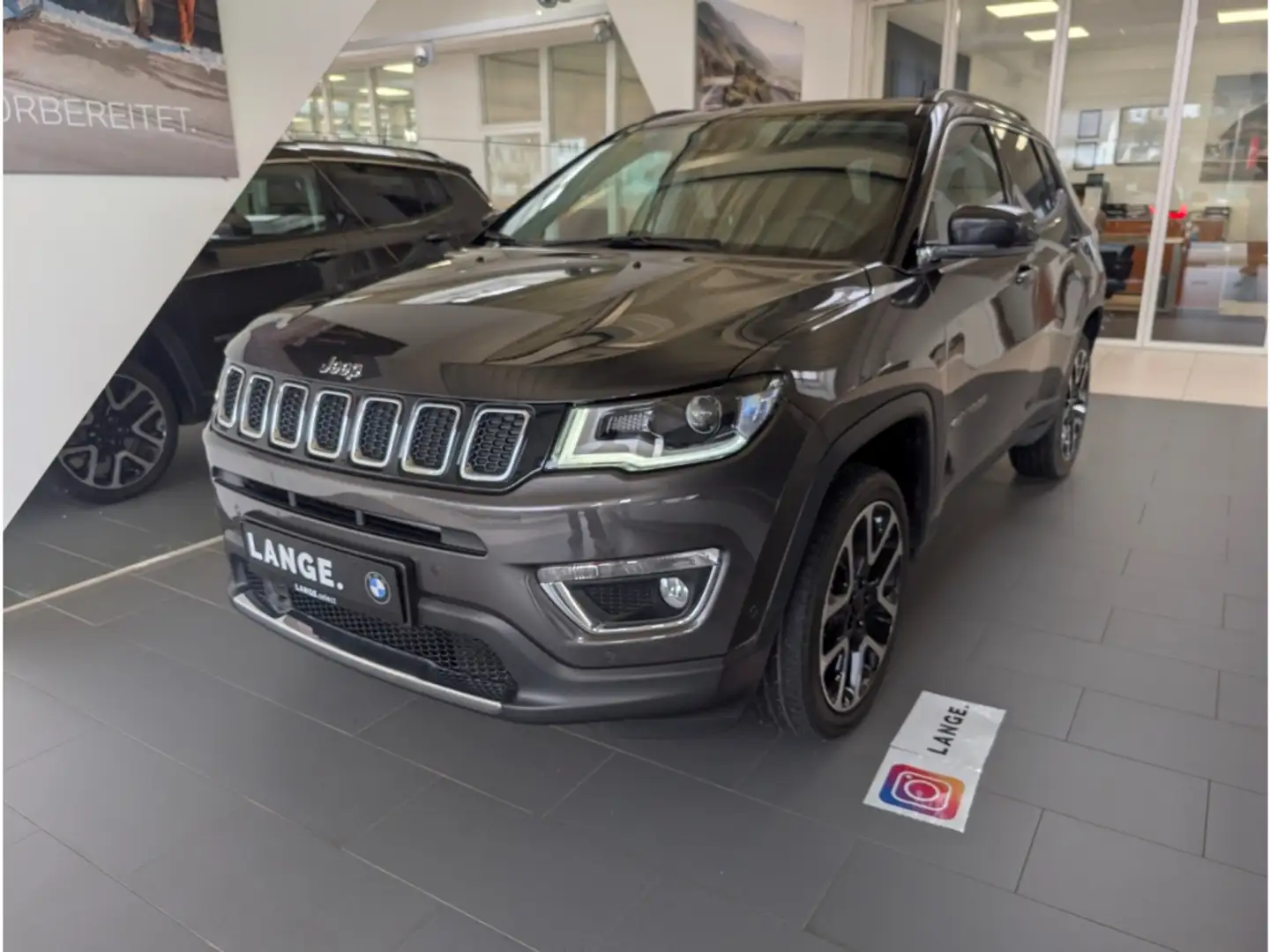 Jeep Compass Limited 4X4 RFK Pano ACC Bluetooth Leder Gris - 1