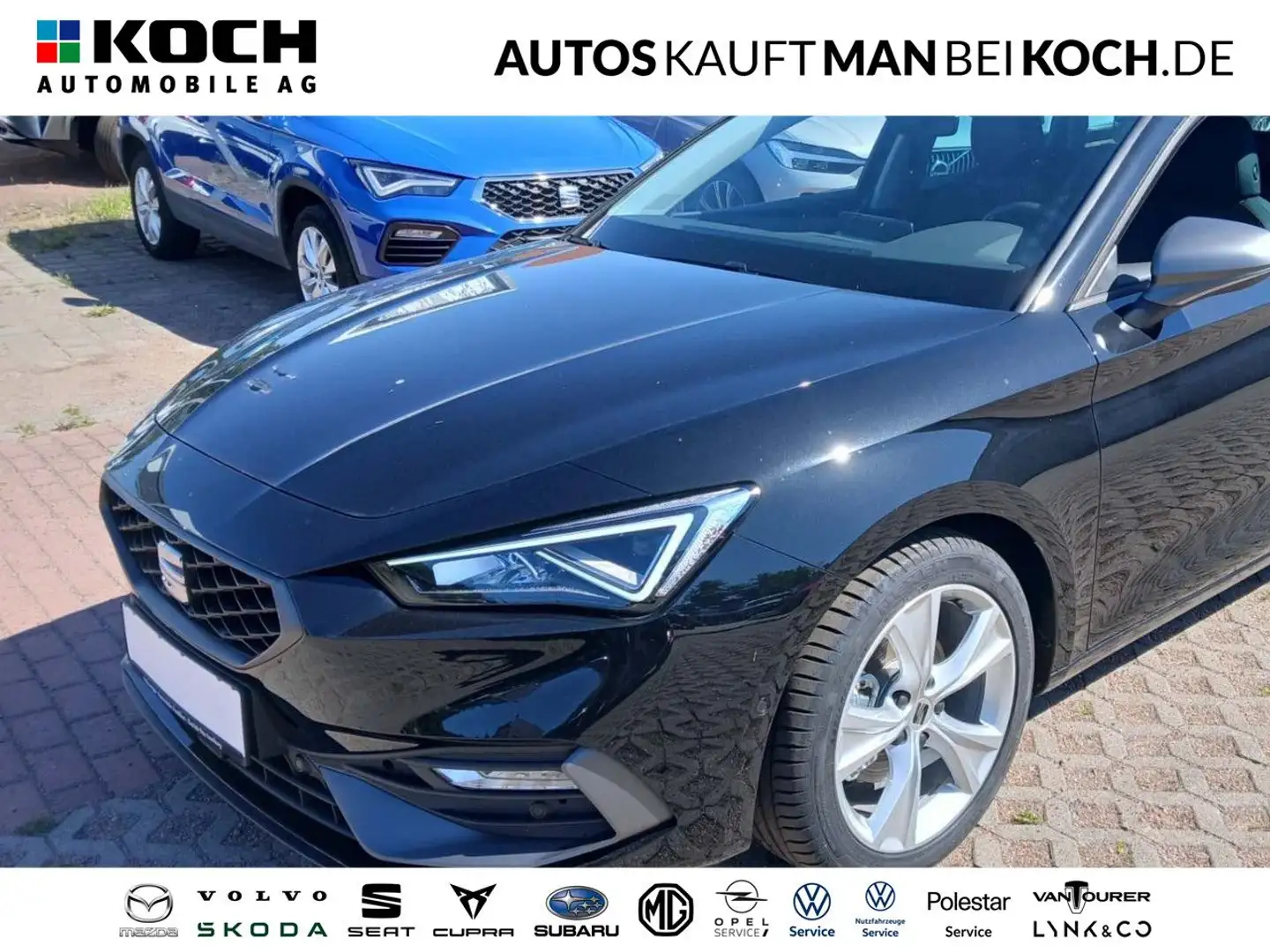 SEAT Leon ST 1.0 TSI FR !! NUR EXPORT !! Bluetooth Navi Negro - 1