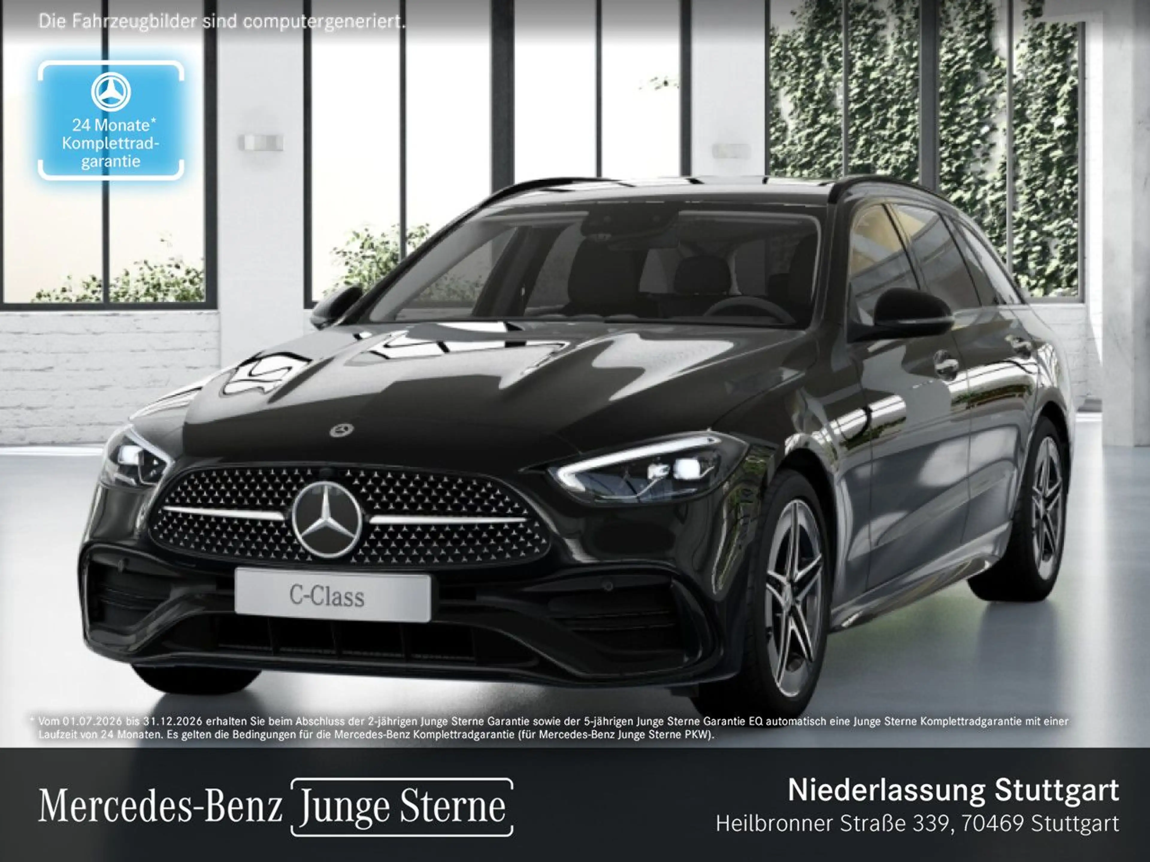 Mercedes-Benz C 300 T AMG+NIGHT+LED+STHZG+KAMERA+KEYLESS+9G
