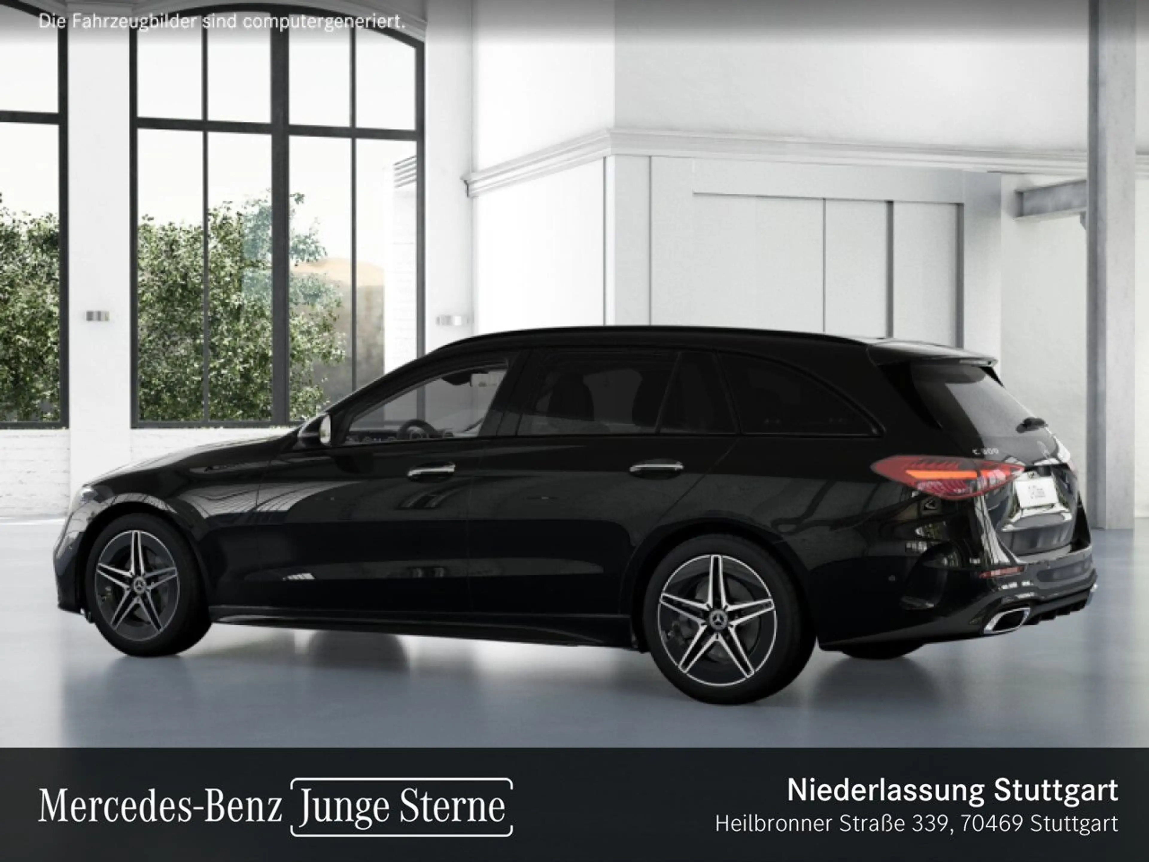 Mercedes-Benz C 300 T AMG+NIGHT+LED+STHZG+KAMERA+KEYLESS+9G — photo 14
