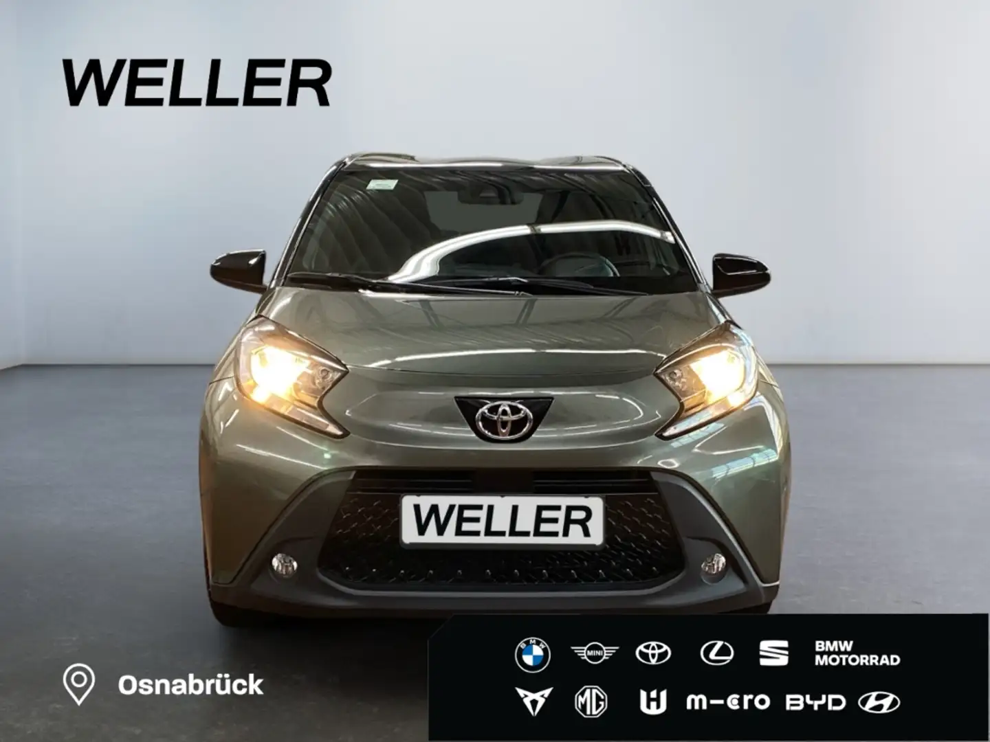 Toyota Aygo Pulse *SHZ*CarPlay*Bi-Tone*DAB*LMF* Grün - 2