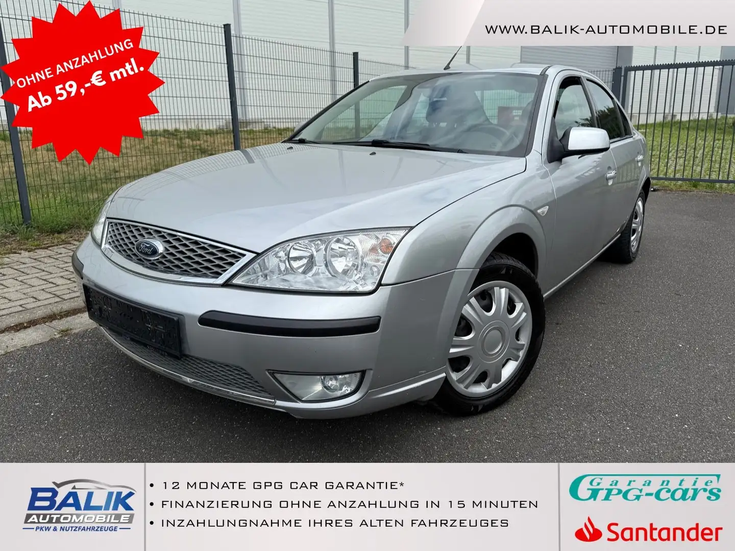 Ford Mondeo Lim. Titanium*1.HAND*NUR 79887KM!! Plateado - 1